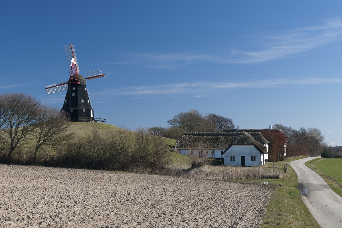 Landbrug - gård og mølle