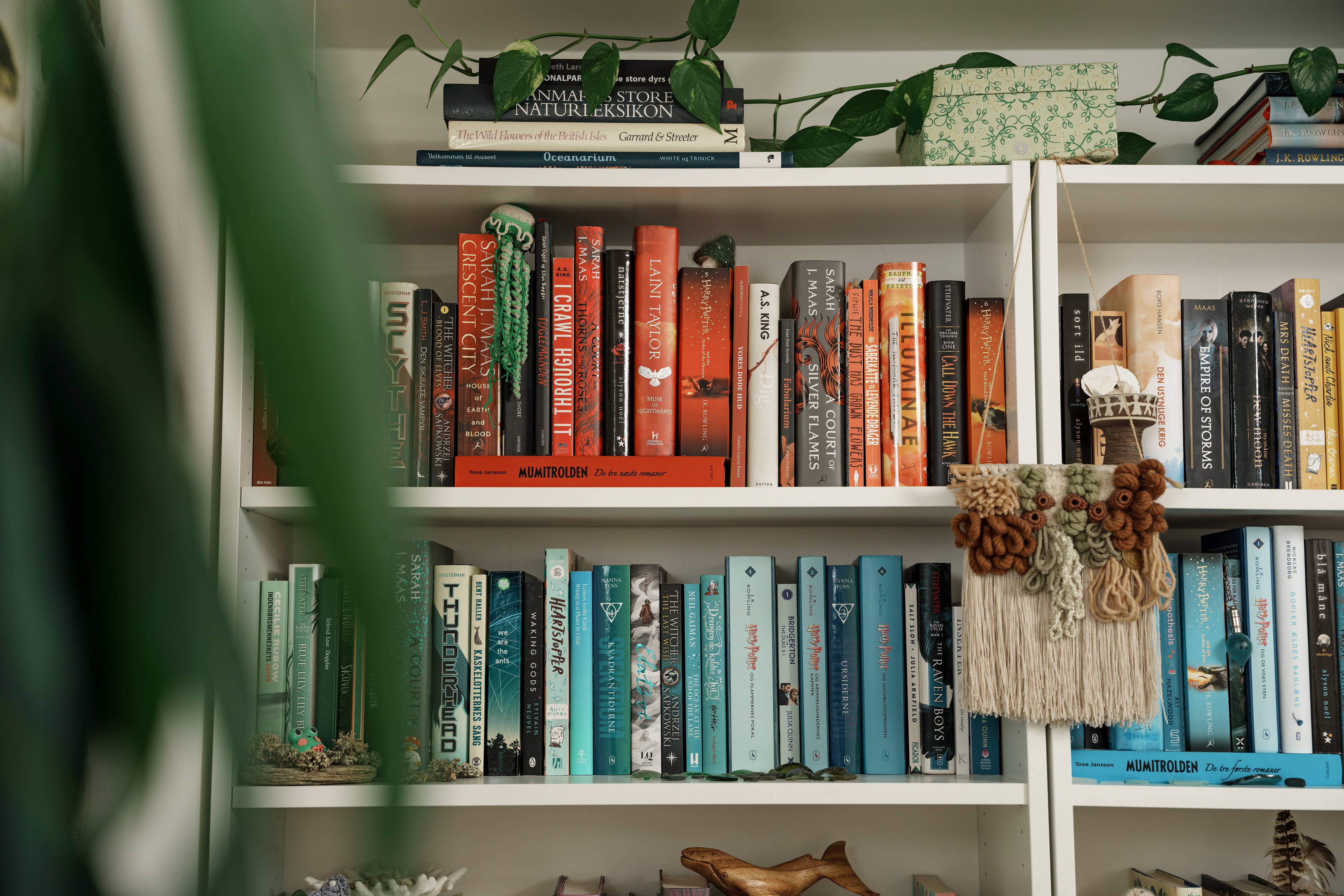 Nanna Svenningsen Dahls bogreol