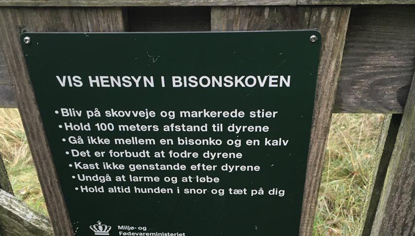 Information må forventes at blive et væsentligt forvaltningselement i naturnationalparkerne.