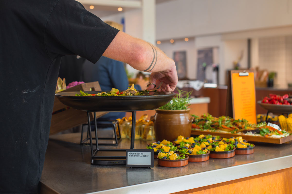 gladsaxe madspild co2 grøn omstilling buffet