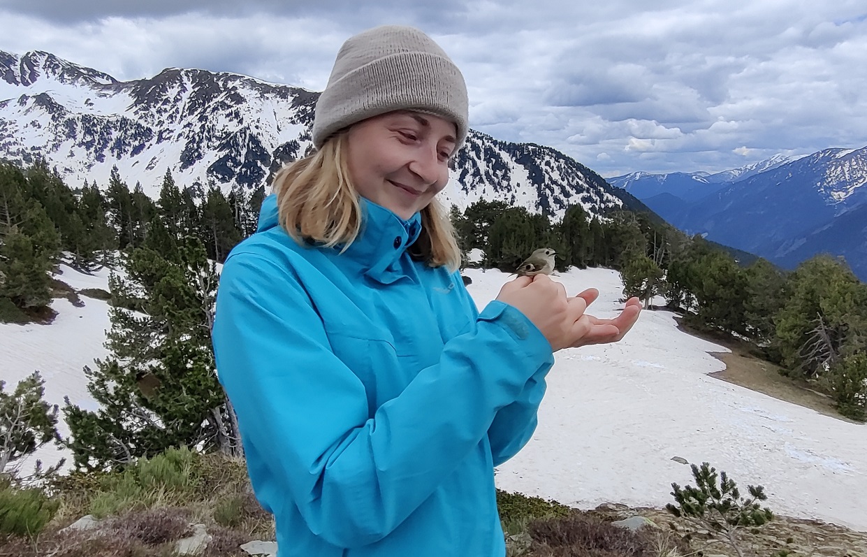 Nina McAlpine Holst  med fuglekonge