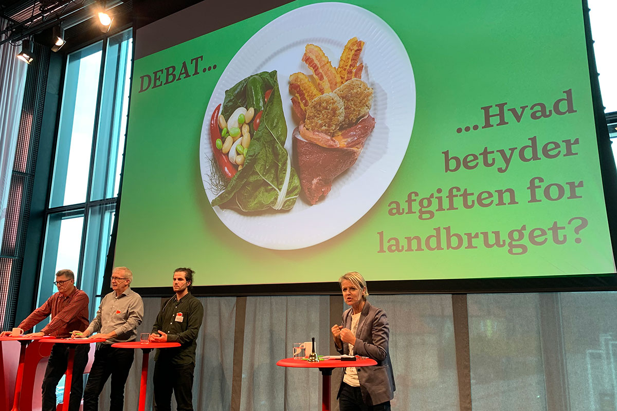 BIO LIVE Klimakamp på tallerkenen konference BLOX Lykke Friis Jesper Sølver Schou, Henning Otte Hansen, Adam Addis Prag