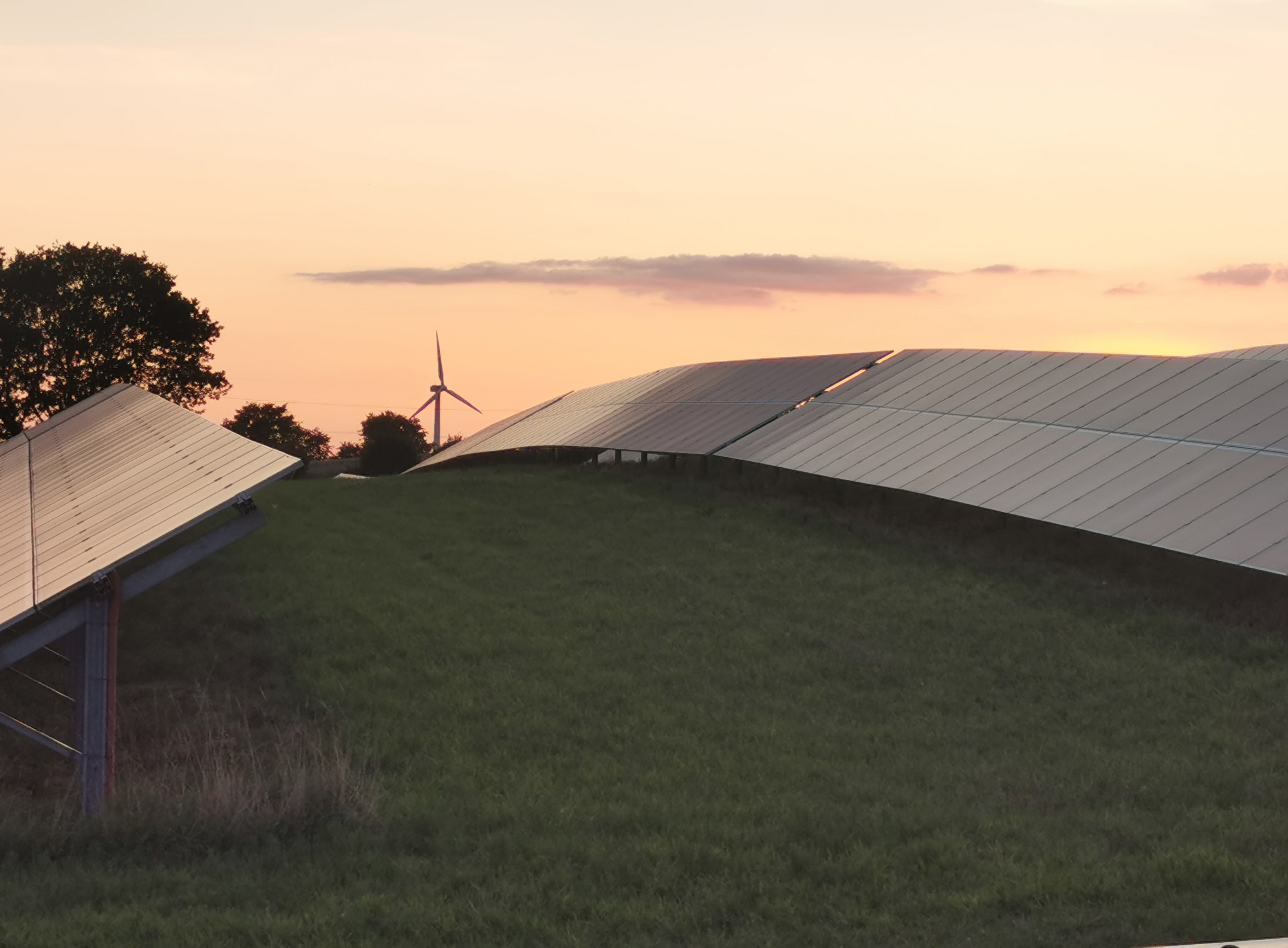 Solcelleanlæg på mark
