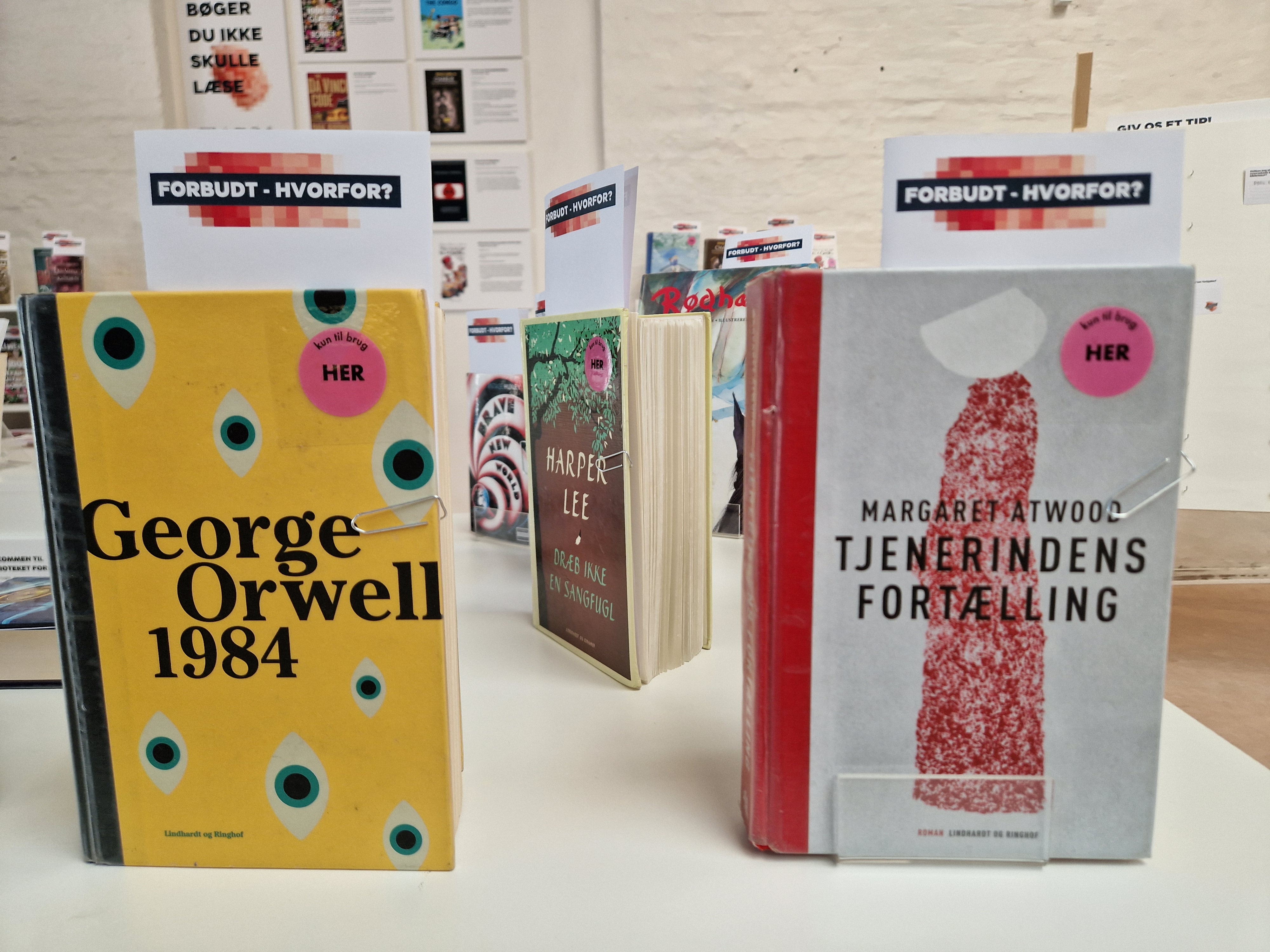 Forbudte Bøger Foto Dansk PEN