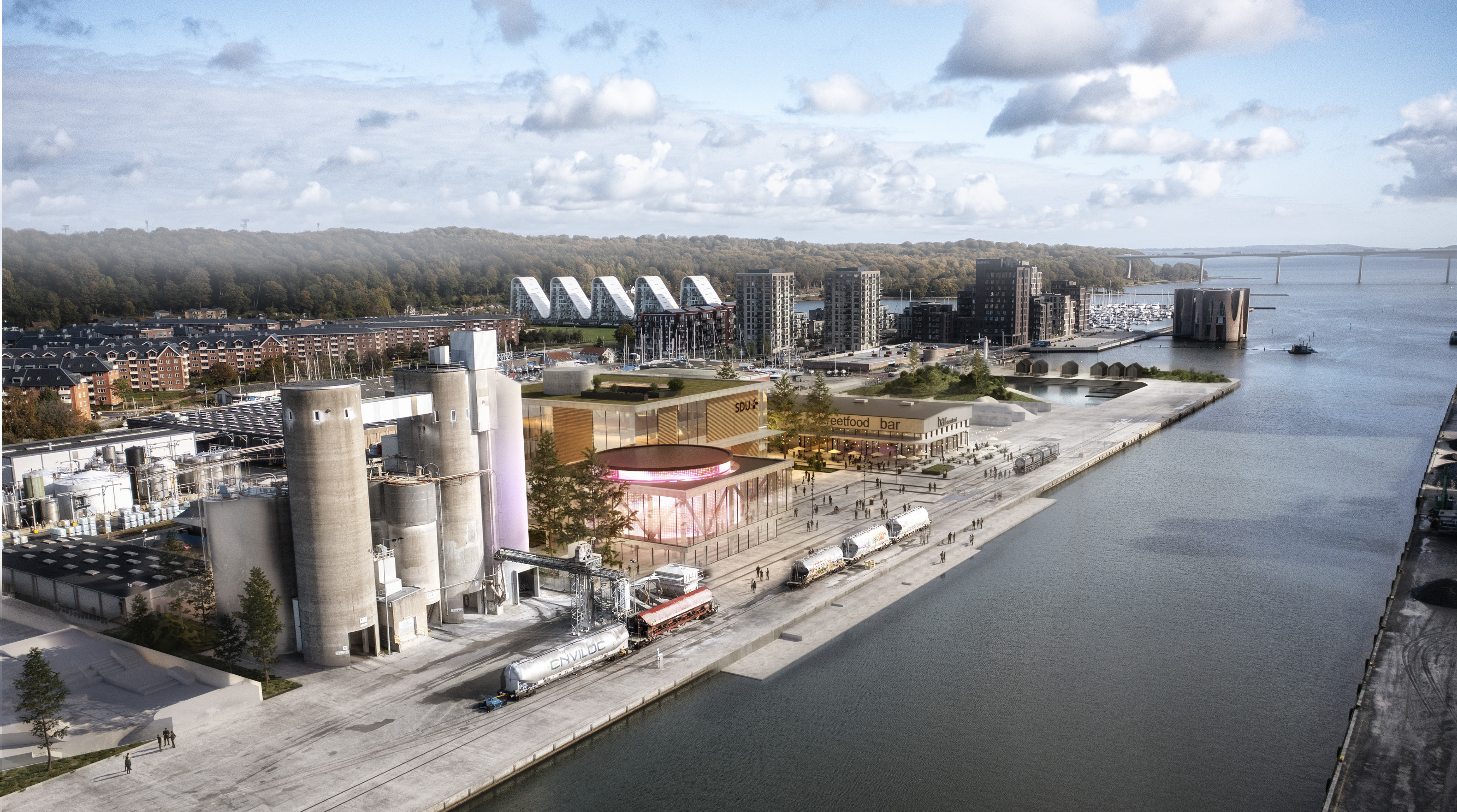 Her på Nordkajen i Vejle Havn skal SDU’s nye campus ligge, hvis det står til byens borgmester og SDU selv. Men de lokale socialdemokrater har andre ideer.