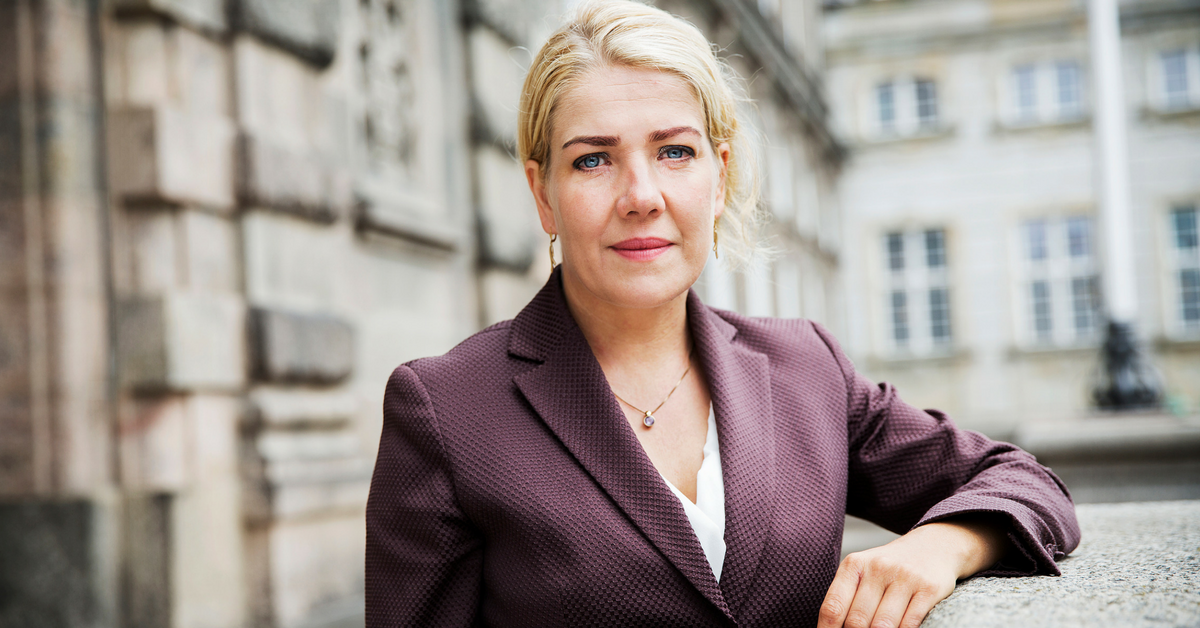 Camilla Gregersen på Borgen