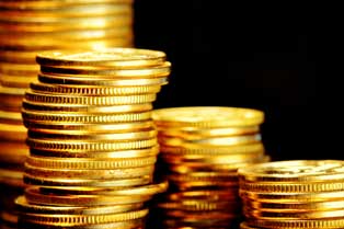 penge mønter indefrosne feriepenge inevstering