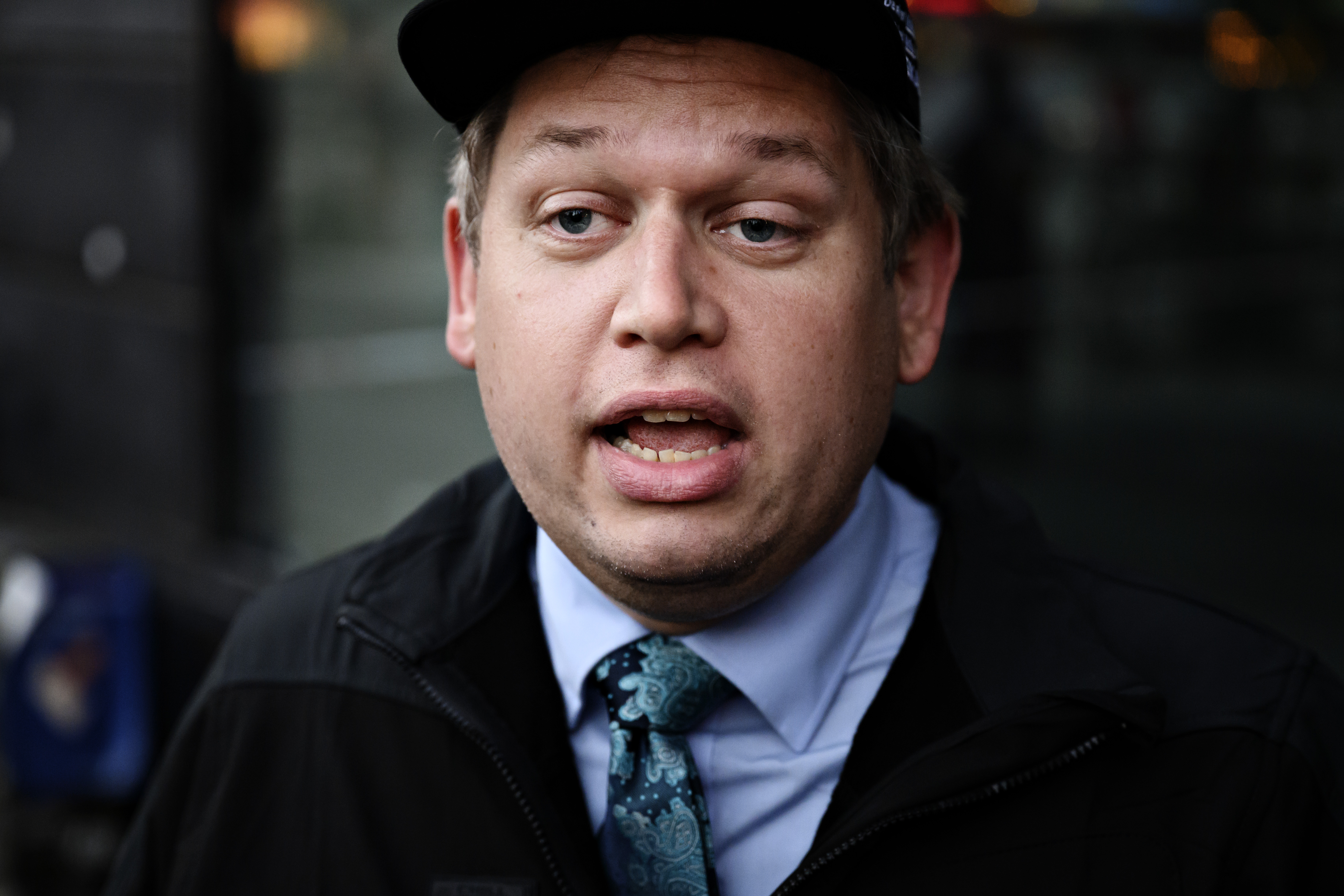 Rasmus Paludan, leder af Stram Kurs