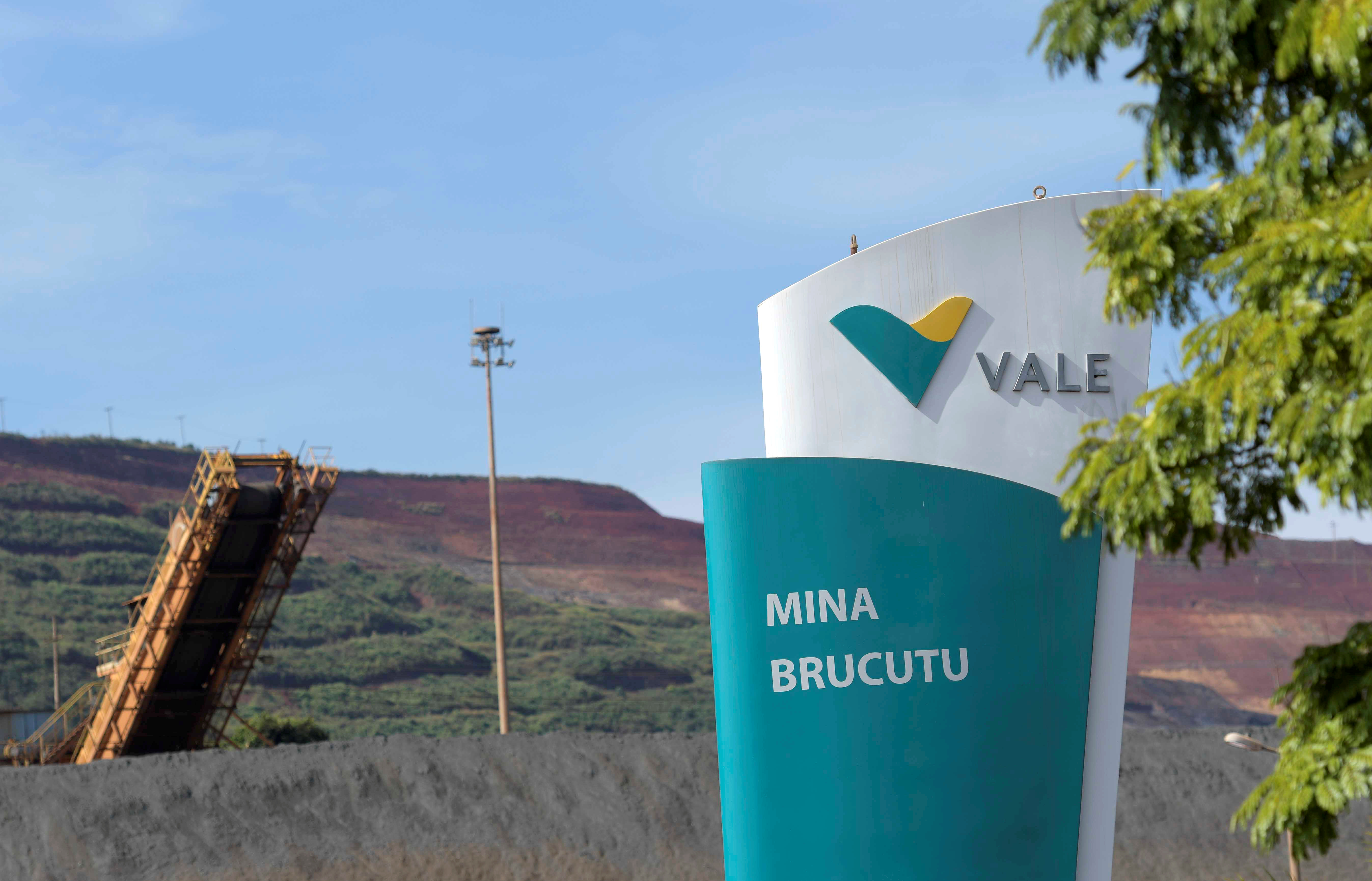 Mineselskabet Vales Brucutu-mine i Brasilien 
