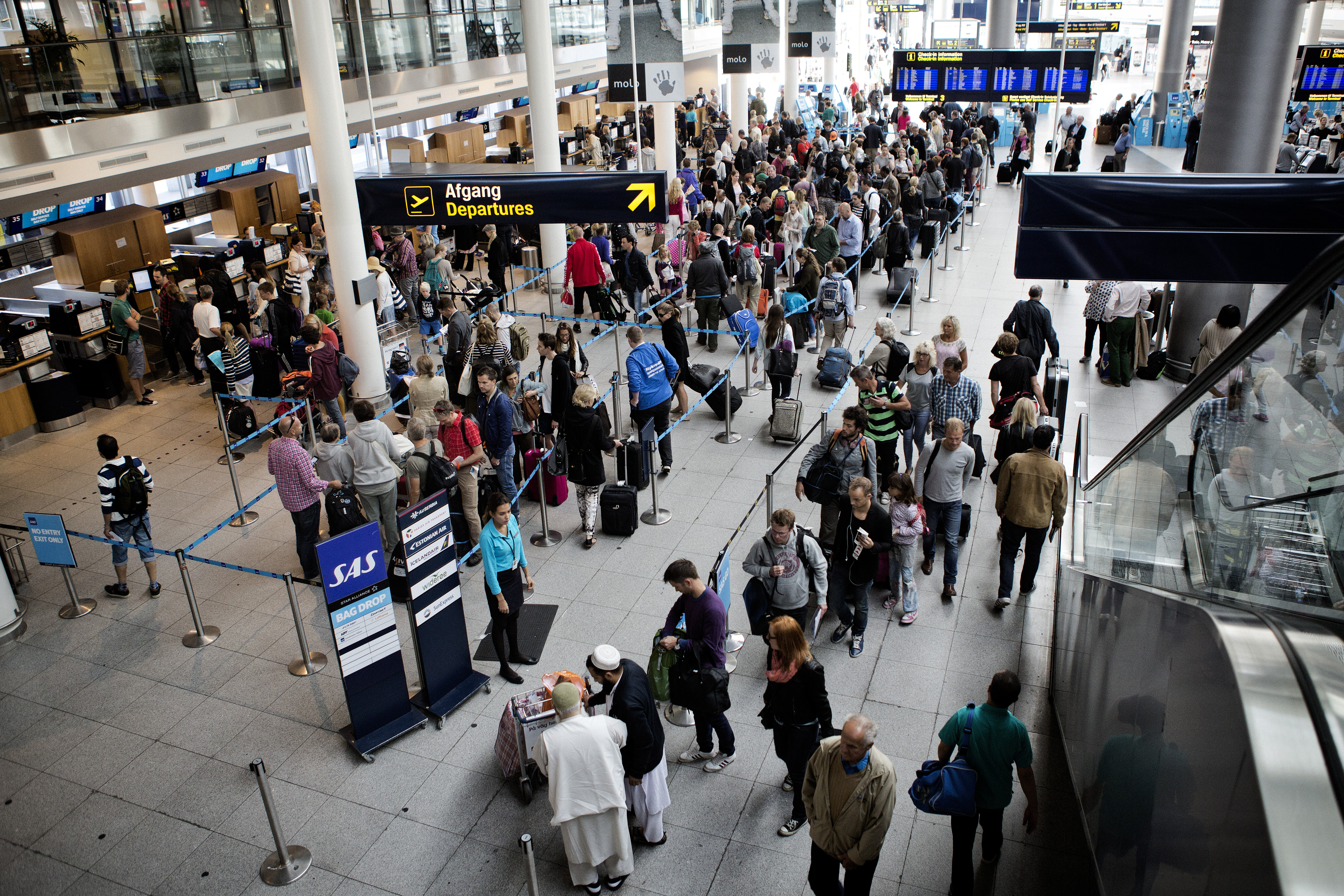 Københavns Lufthavn Afgang