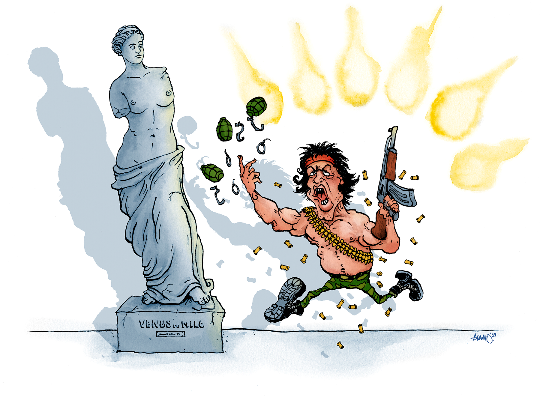Rambo og Venus fra Milo