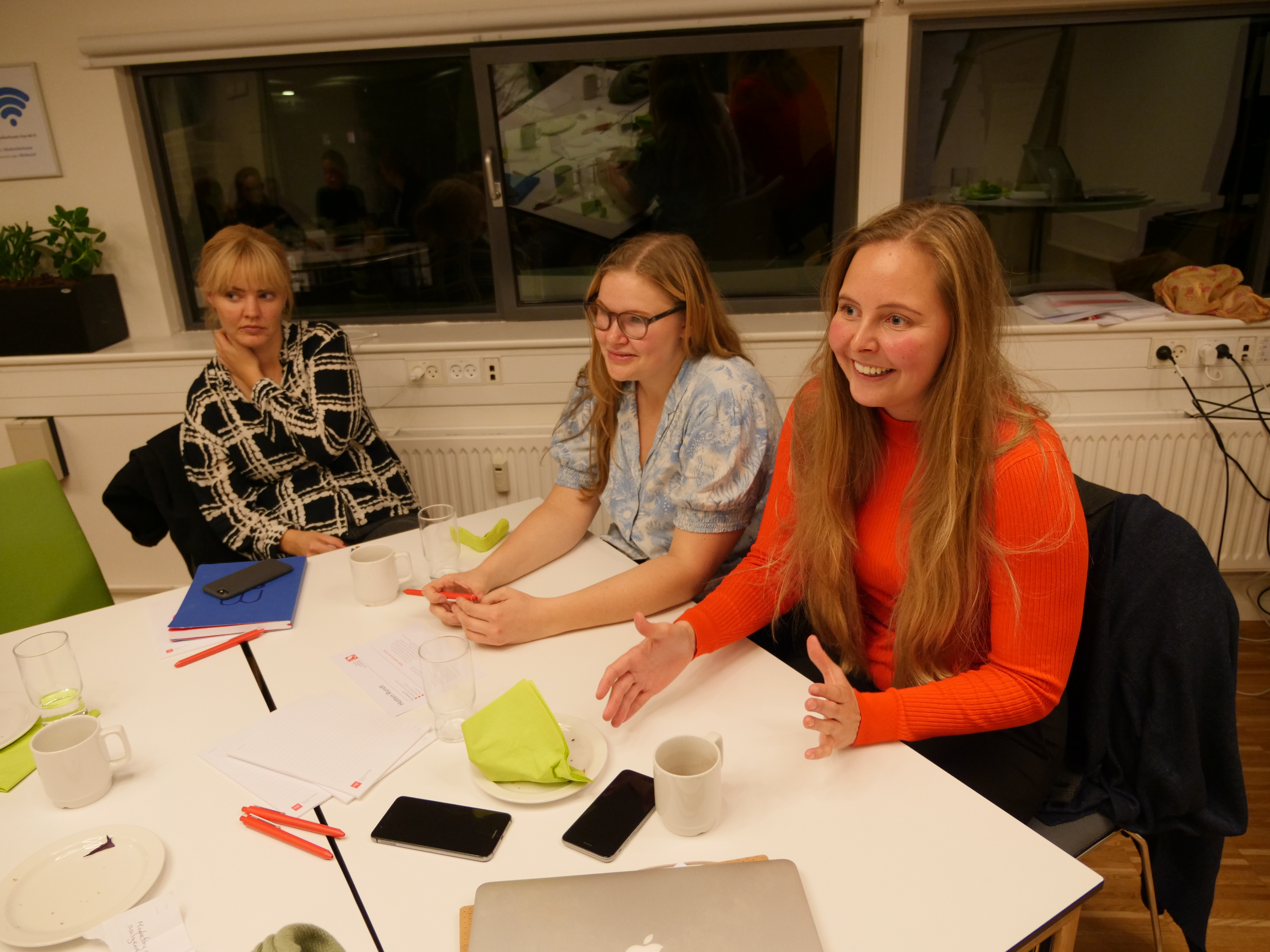 Anja Christensen, Laura Bülow Leegård og Emilie Kjelds