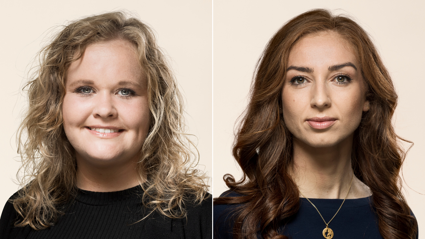 Astrid Caroe og Samira Nawa