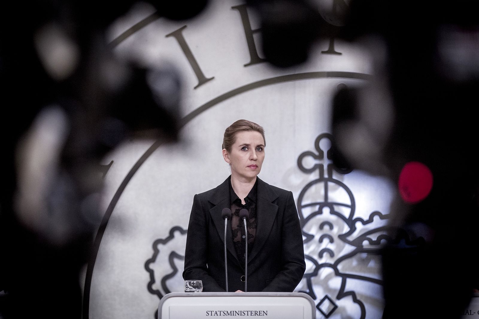 Mette Frederiksen i Statsministeriet