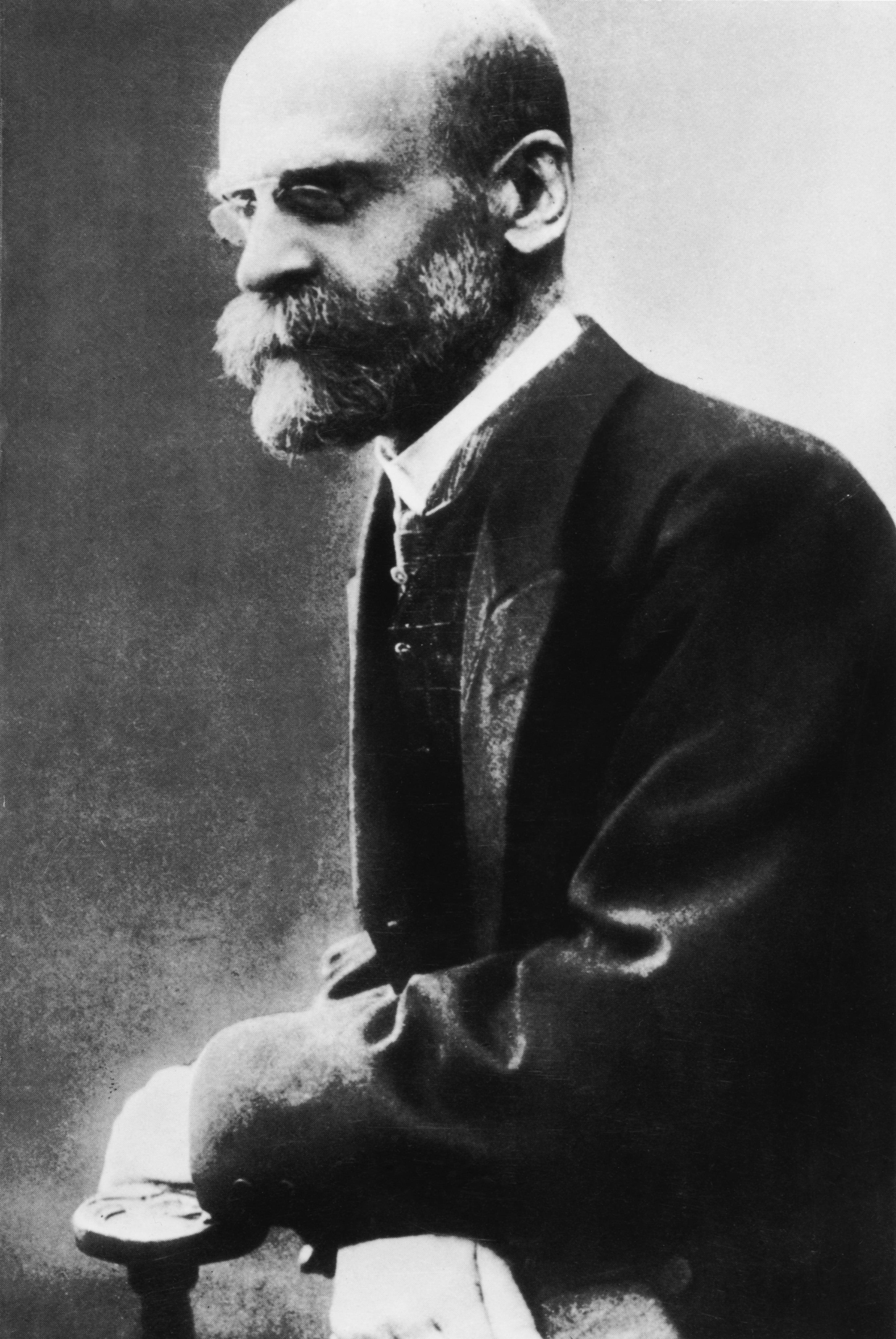 Émile Durkheim, 15.4.1858-15.11.1917, fransk samfundsforsker og en af sociologiens grundlæggere. 
