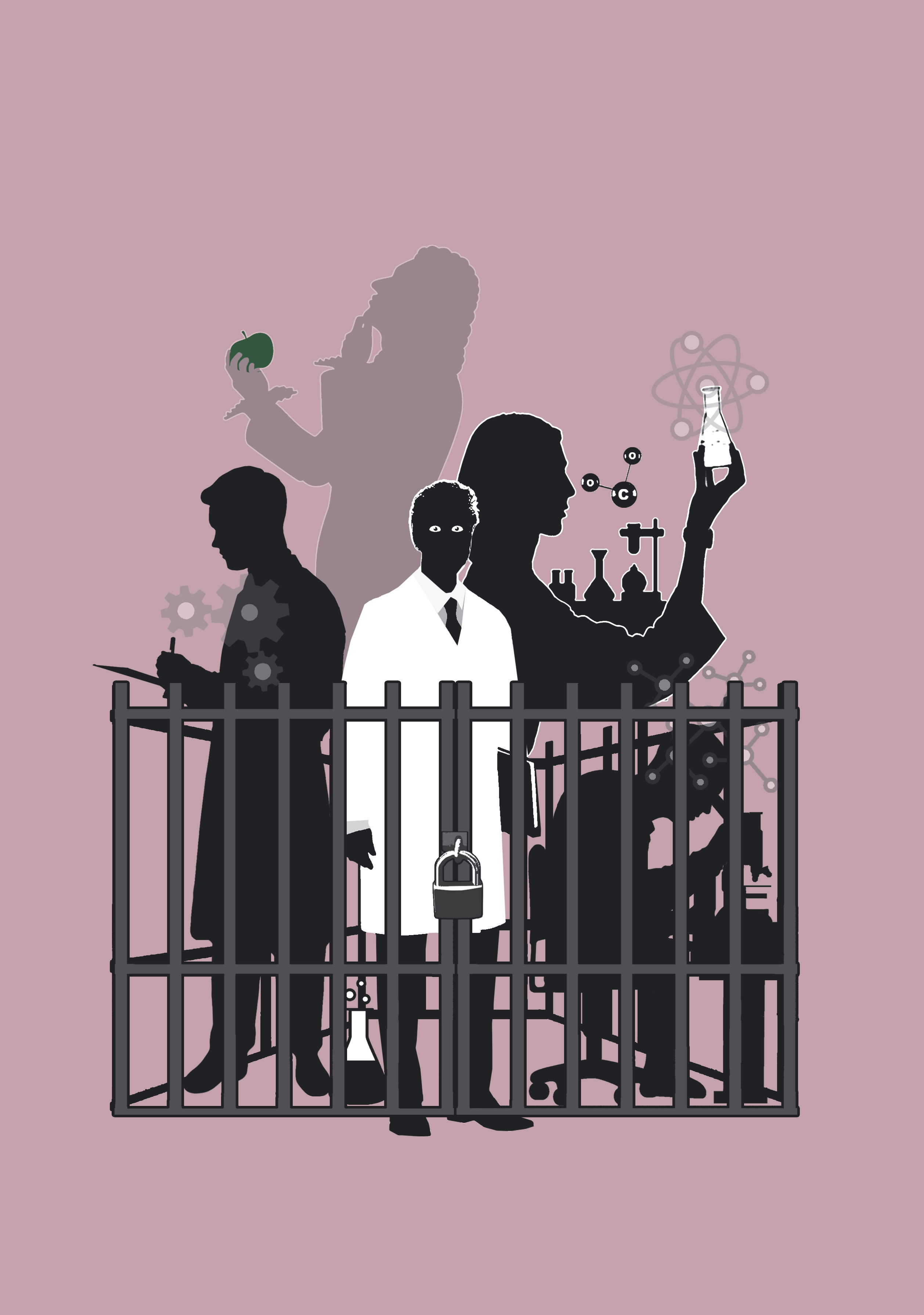 Illustration Forskningsfrihed