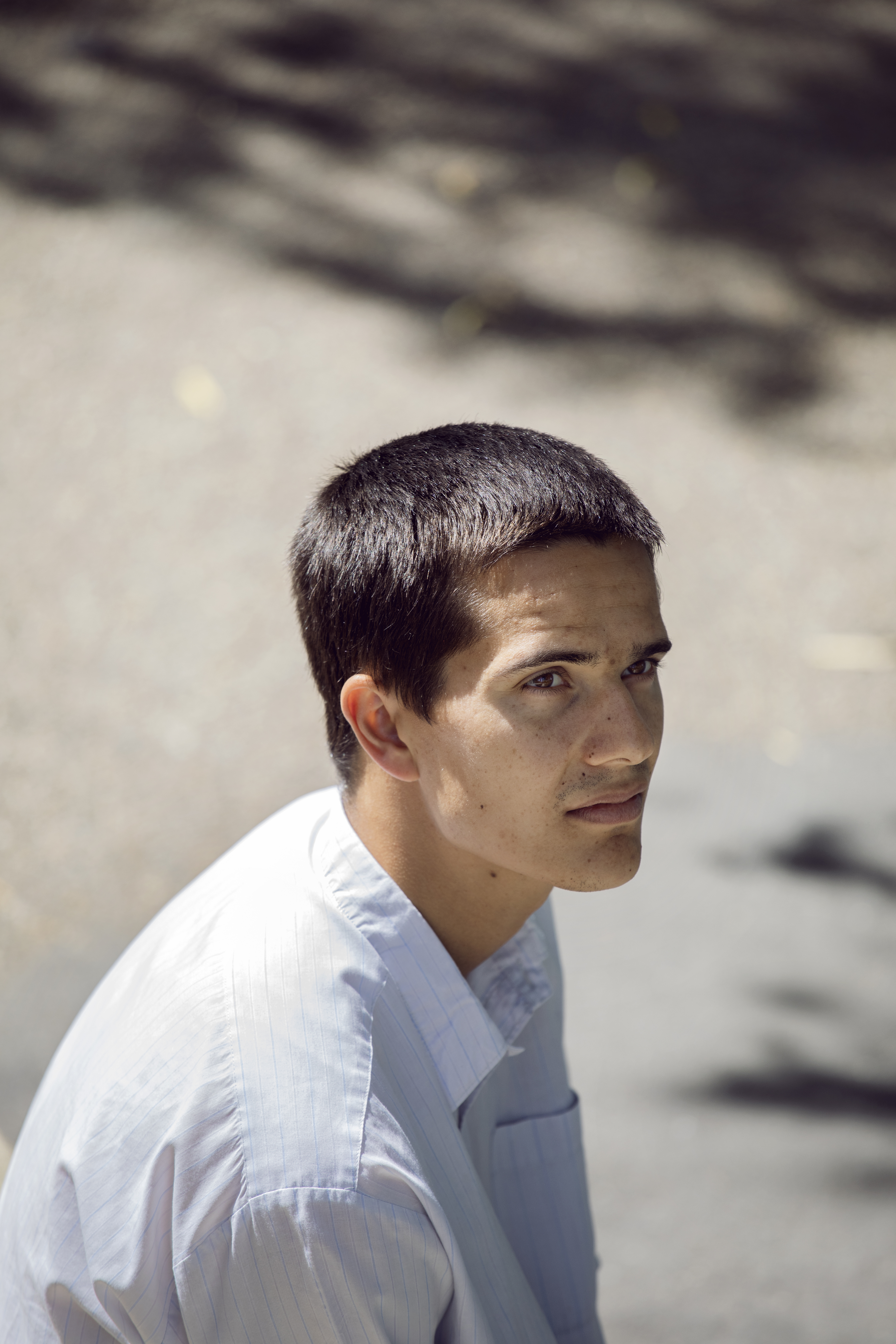 Foto af Laurits Nikolajsen, nyuddannet indenfor litteraturvidenskab