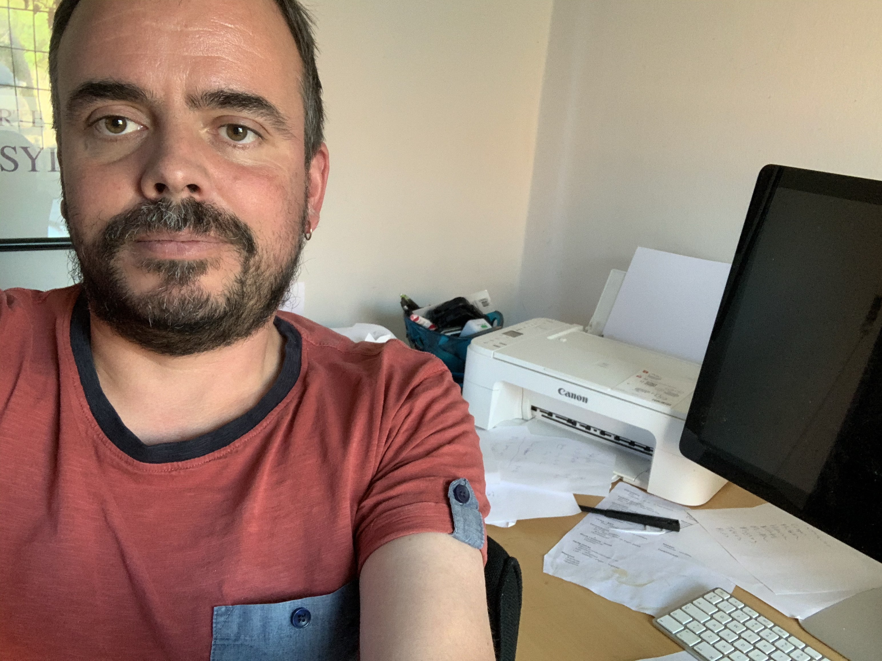 Foto af Simon Kristensen, lektor ved Aarhus Universitet