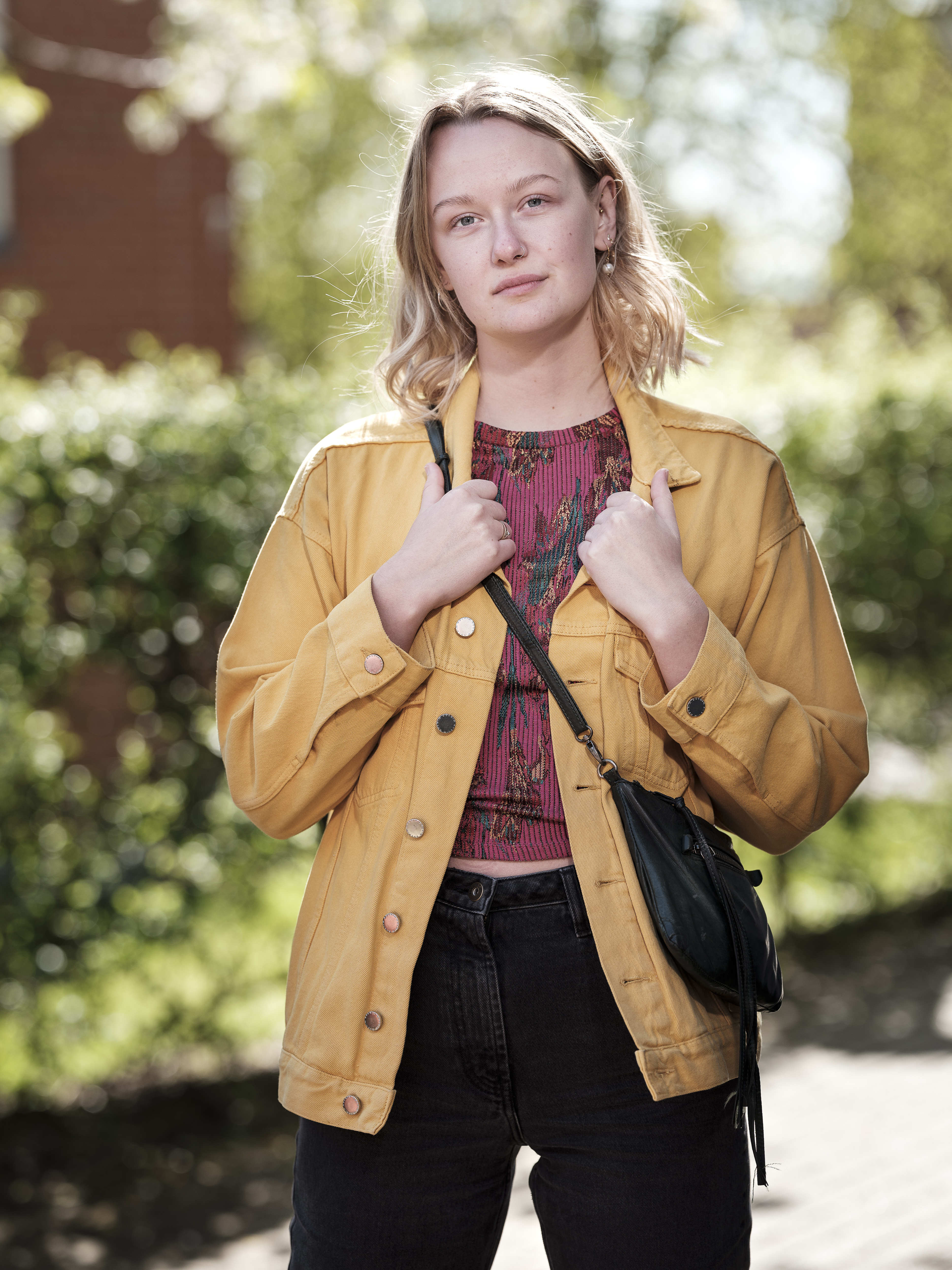 Foto af Maja Sejerskilde, litteraturhistoriestuderende
