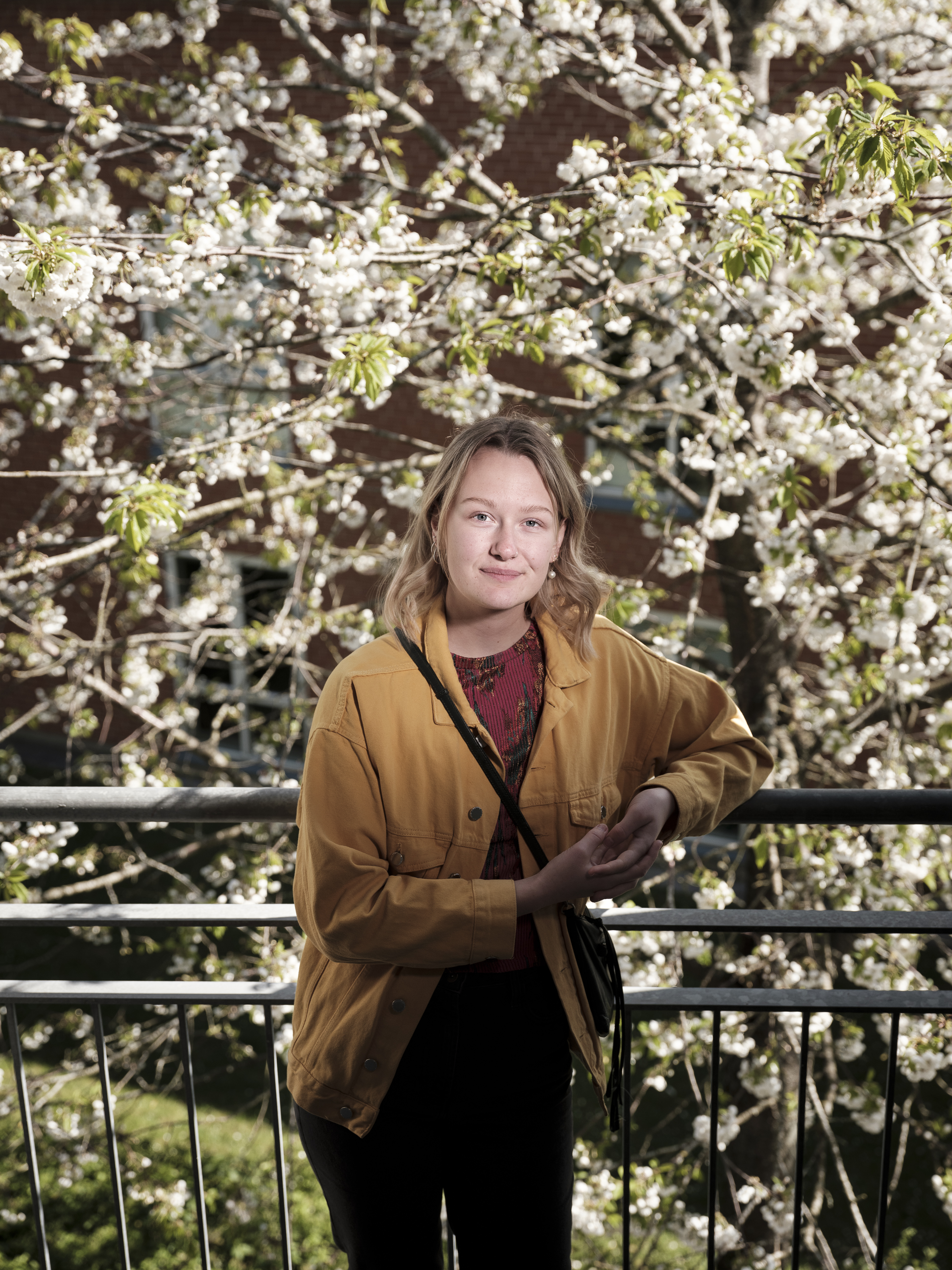 Foto af Maja Sejerskilde, litteraturhistoriestuderende