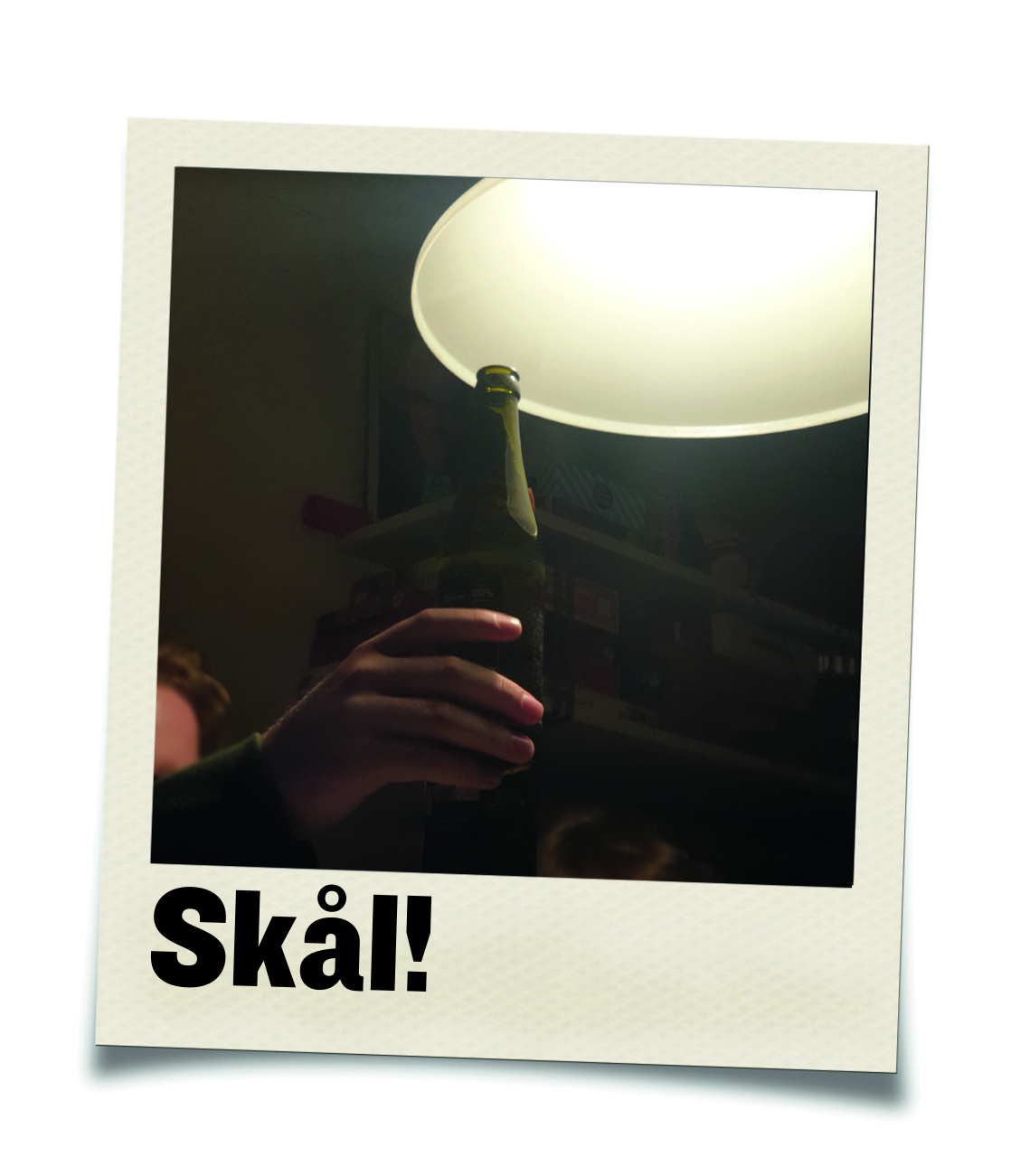 Foto fra fest på kollegie