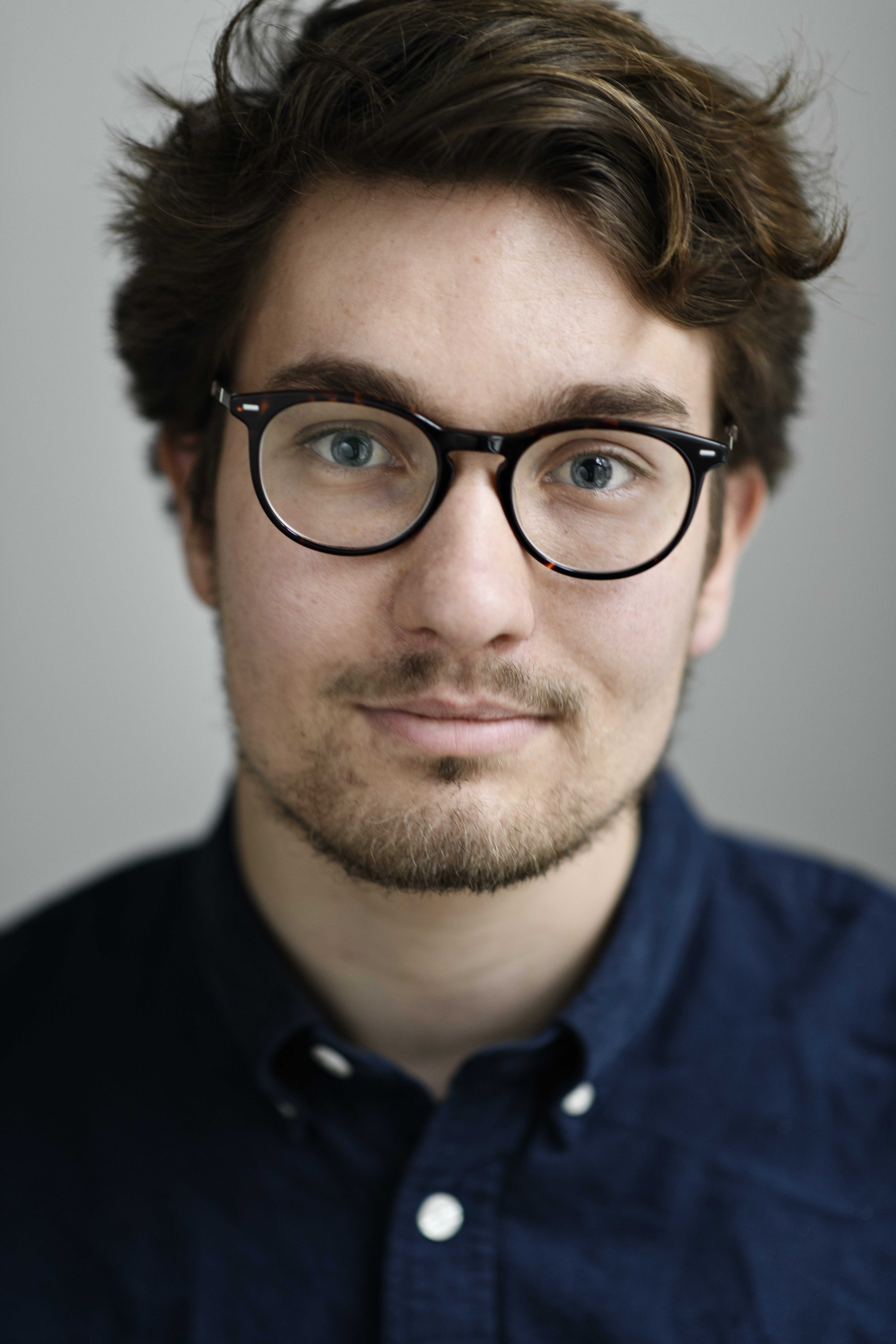 Foto af Johan Hedegaard Jørgensen, formand for Danske Studerendes Fællesråd