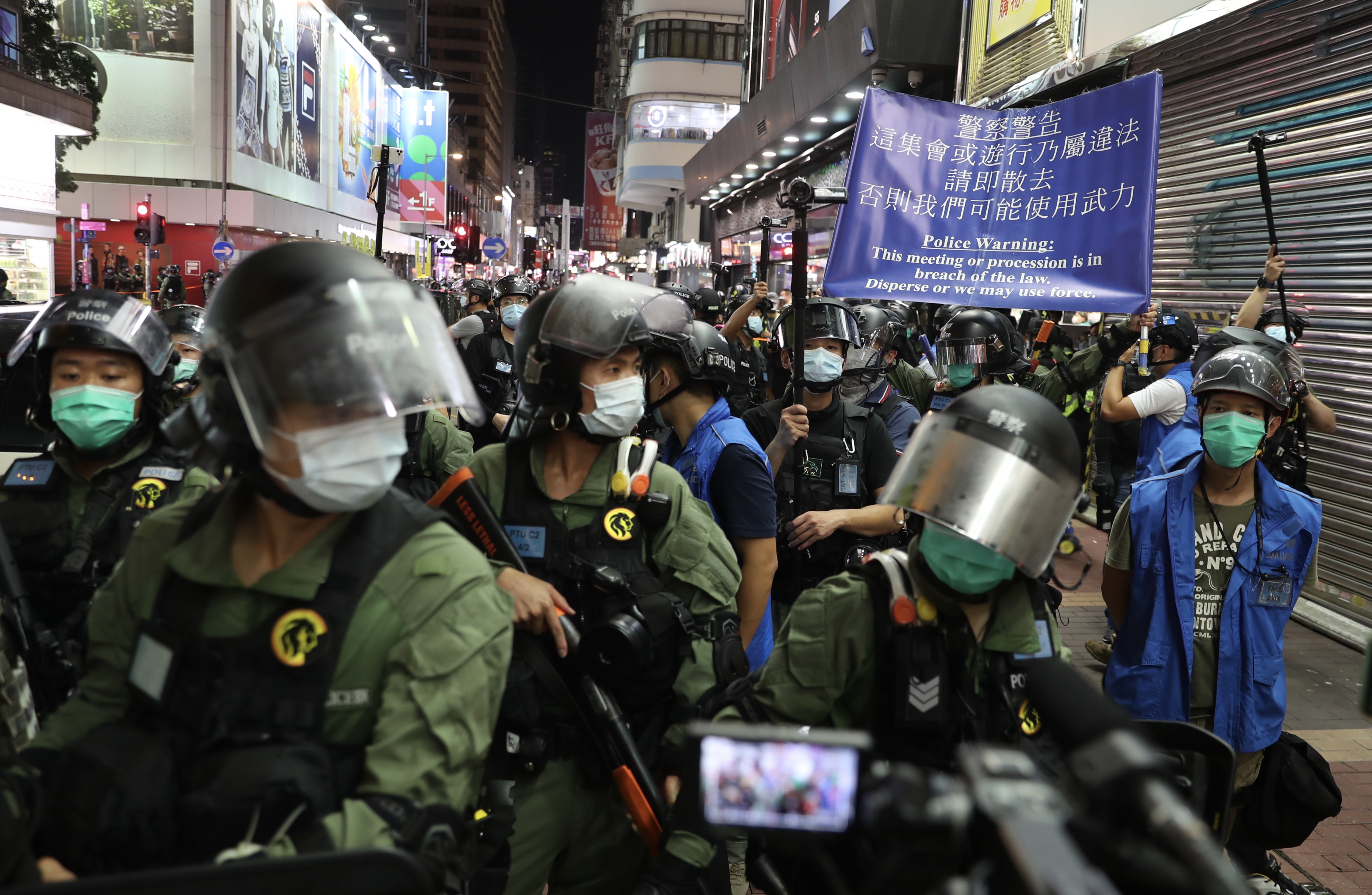 Hong Kong, demonstration, September 2020