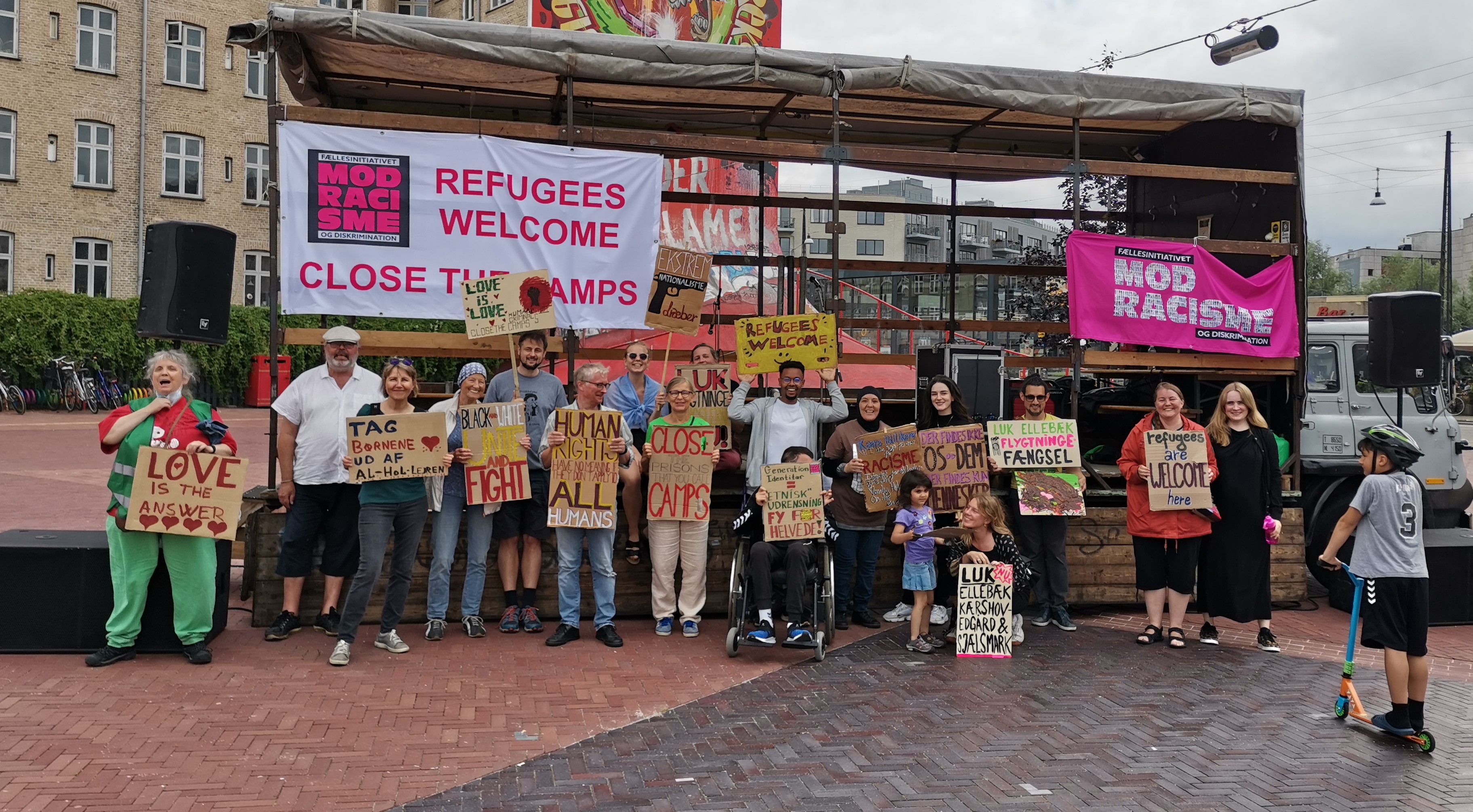 Foto af Antiracistisk netværk