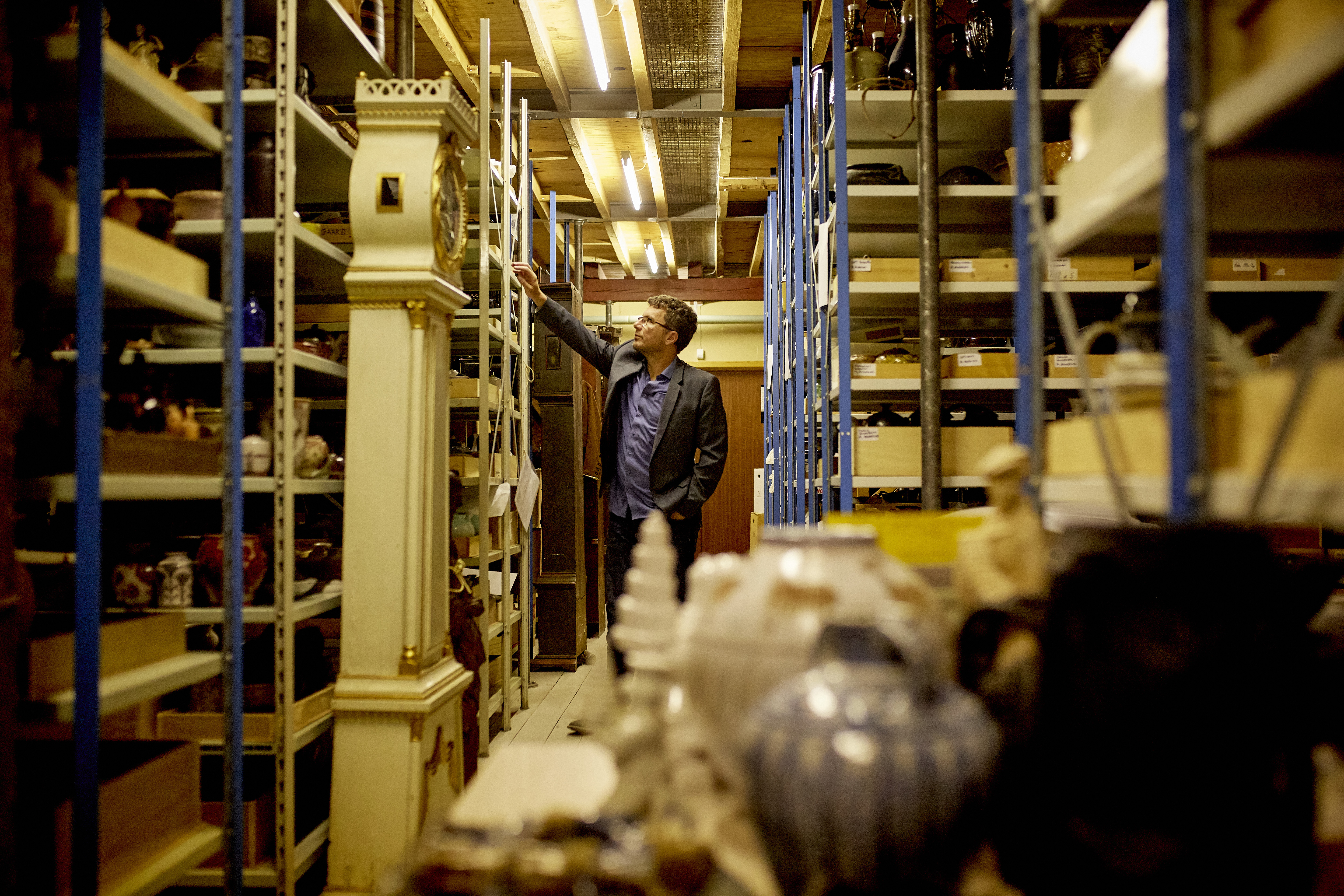 Foto af Jacob Bjerring-Hansen, museumsdirektør ved Bornholms Museumsforening