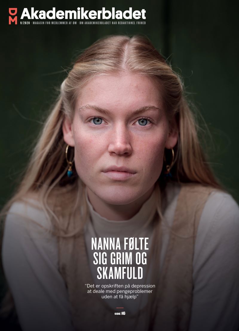 Forside af DM Akademikerbladet, november 2020