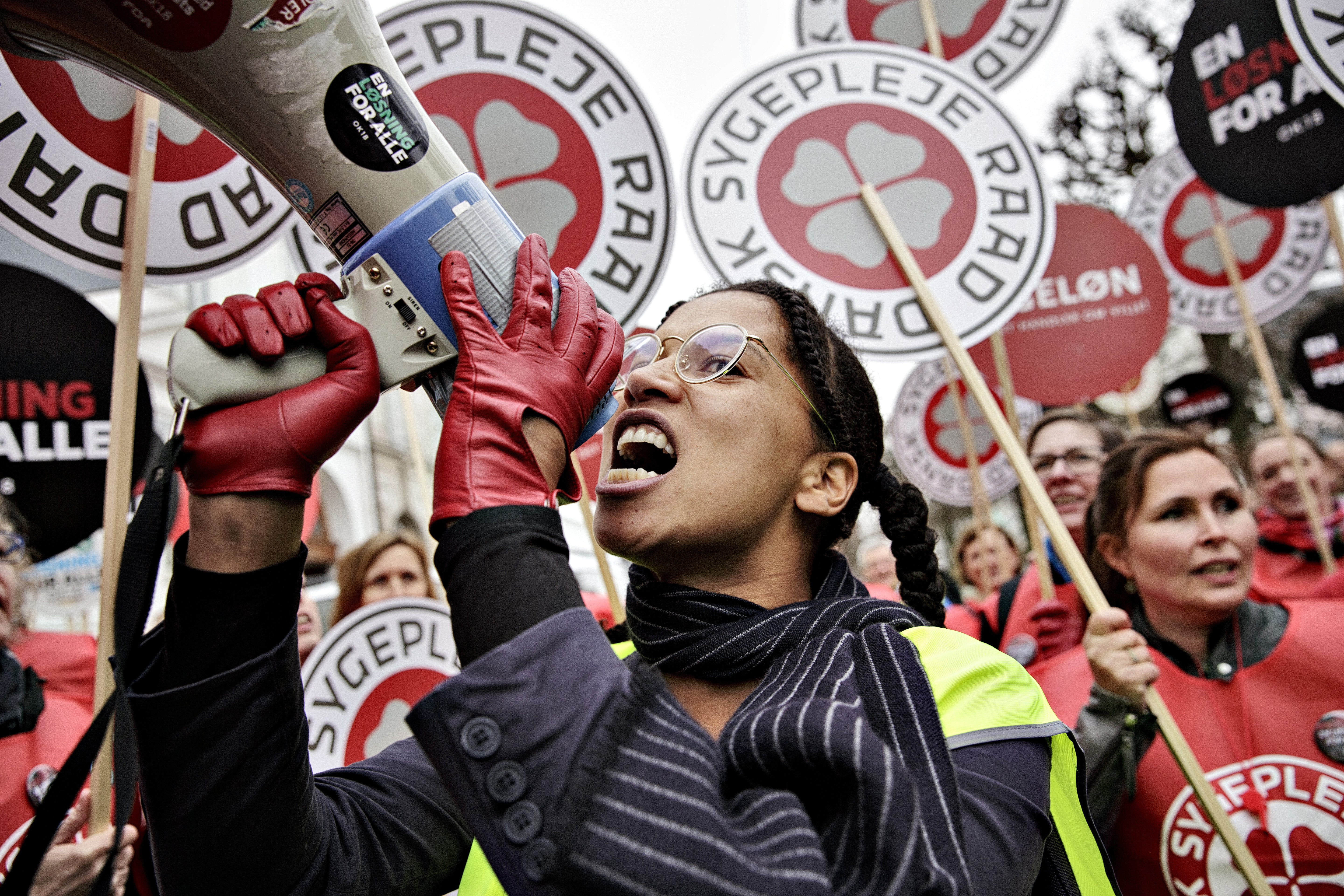 Foto af DSR-demonstration