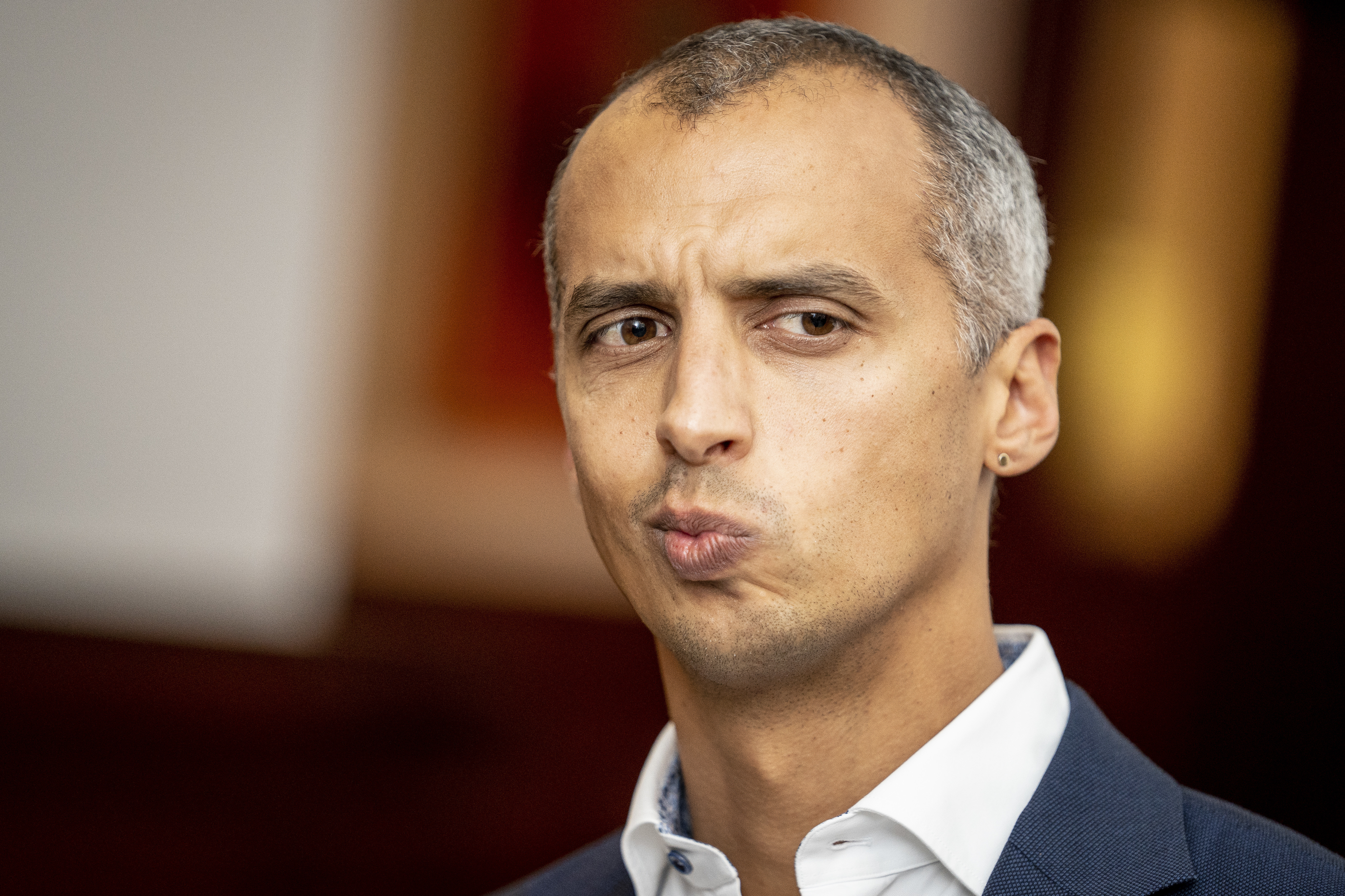 Udlændinge- og integrationsminister Mattias Tesfaye (S) før samråd om parallelsamråd i muslimske kulturer på Christiansborg, tirsdag den 27. oktober 2020.