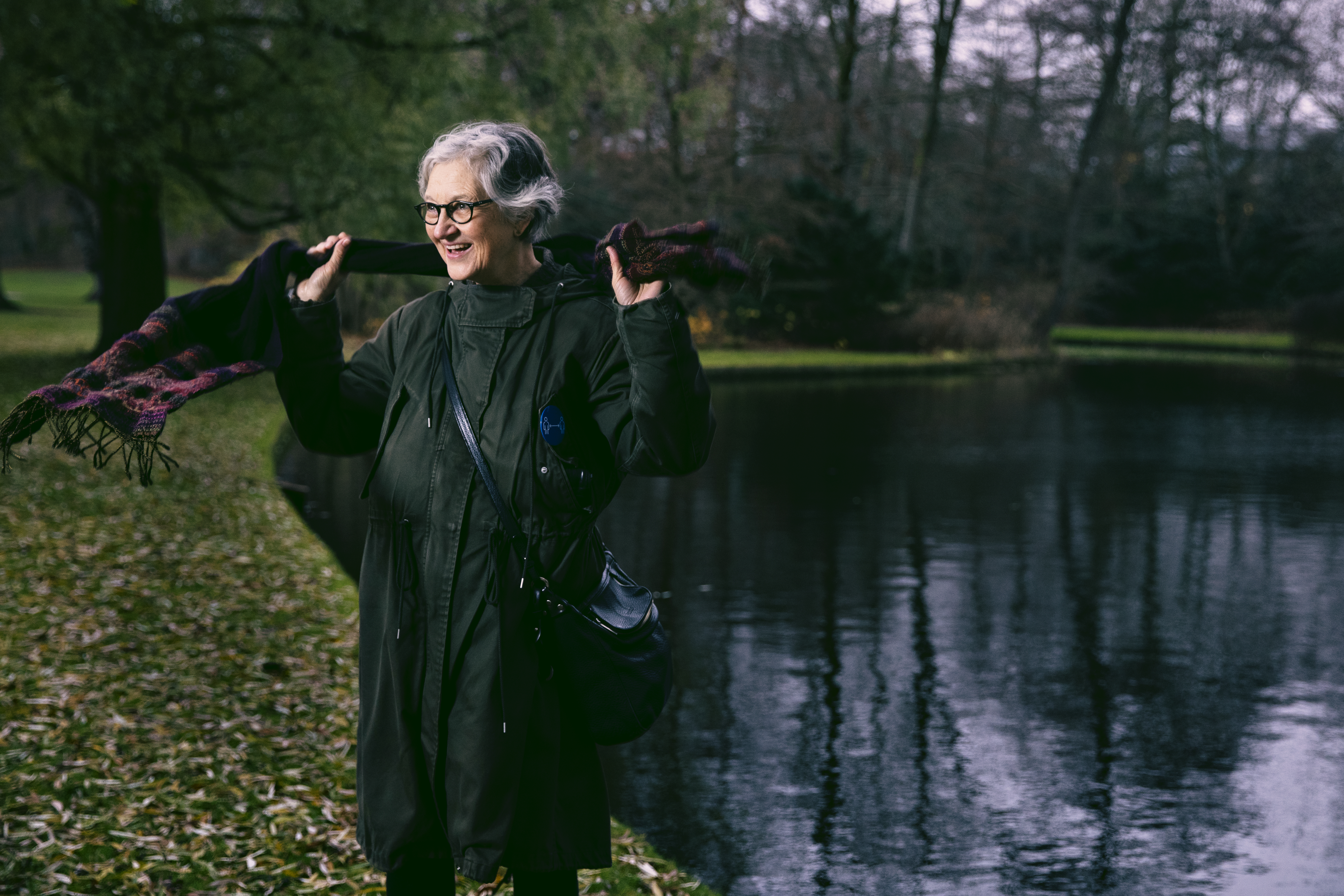 Foto af pensioneret forsker Cecilie Milwertz