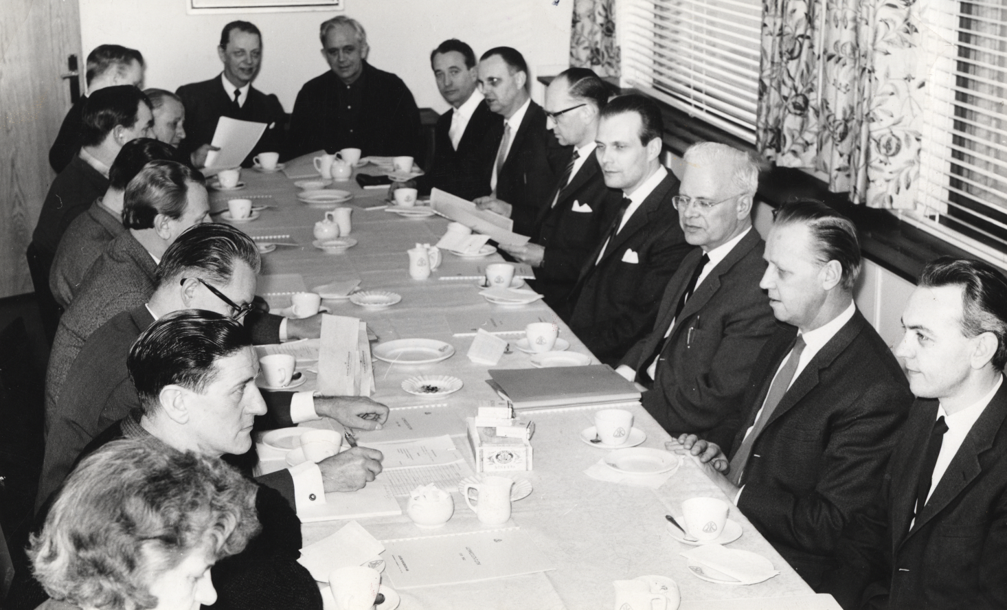 Foto af et samarbejdsudvalgsmøde