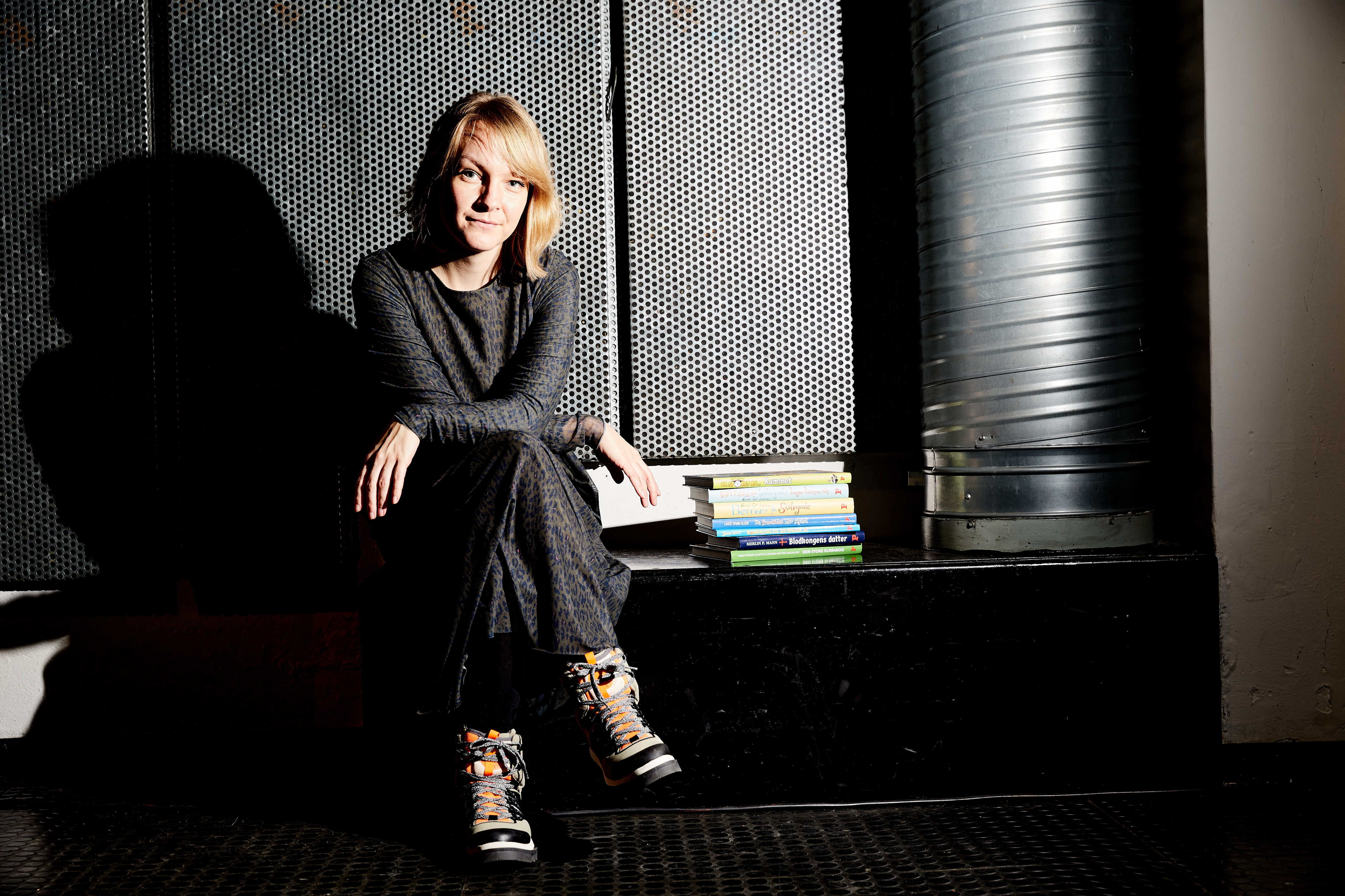 Foto af Nanna Nøhr, børne- og ungdomsredaktør ved Politikens Forlag 