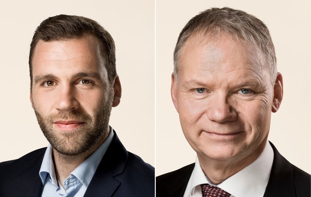 Bjørn Brandenborg og Jens Henrik Thulesen Dahl