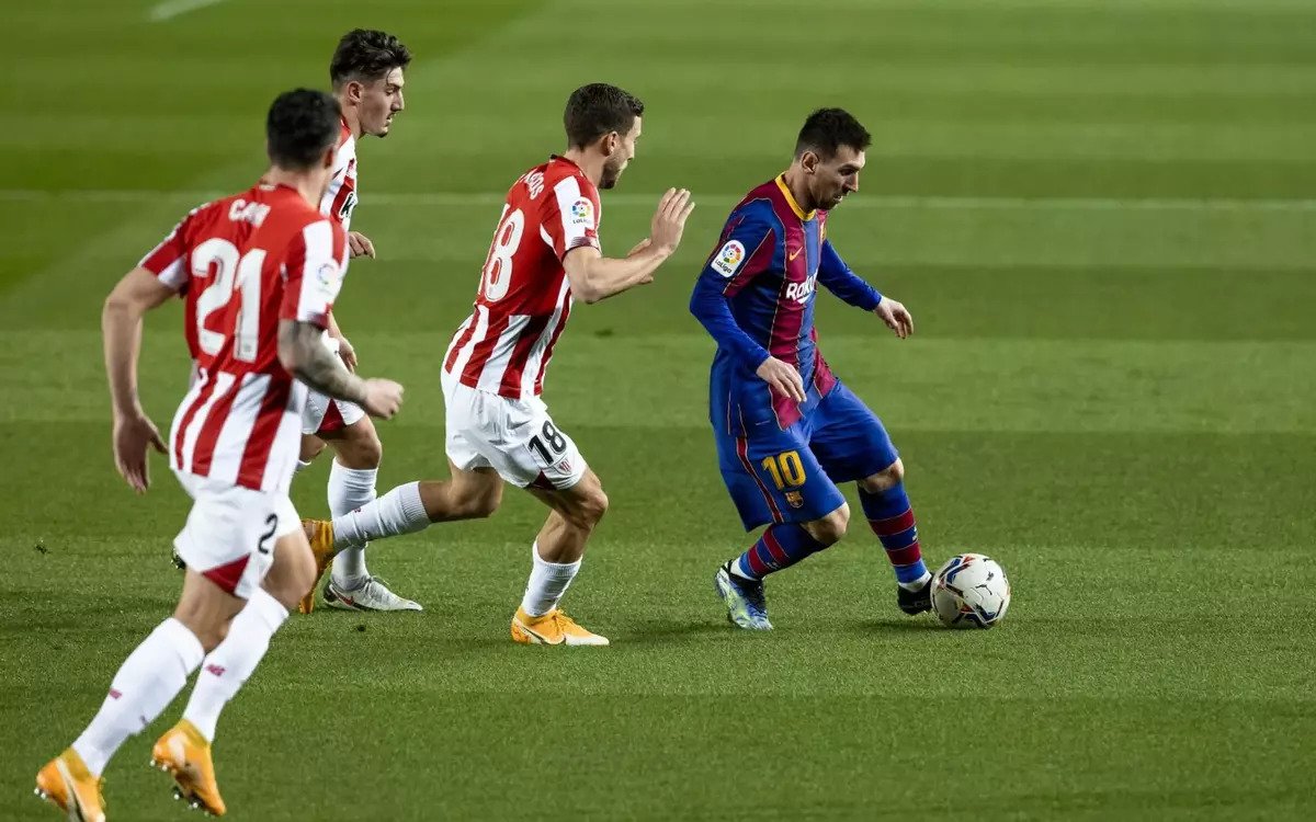 Messi spiller for FC Barcelona