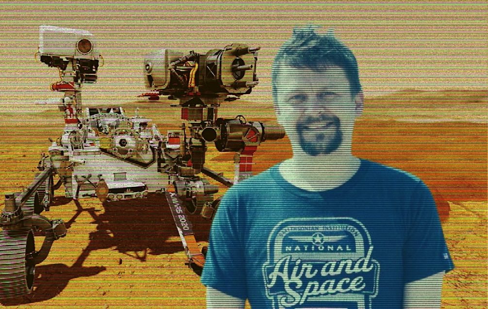 Astrofysiker og planetforsker Kjartan Münster Kinch fra Niels Bohr Institutet har med sine kolleger designet dele til det kamera, der bliver brugt på Perseverance-roveren