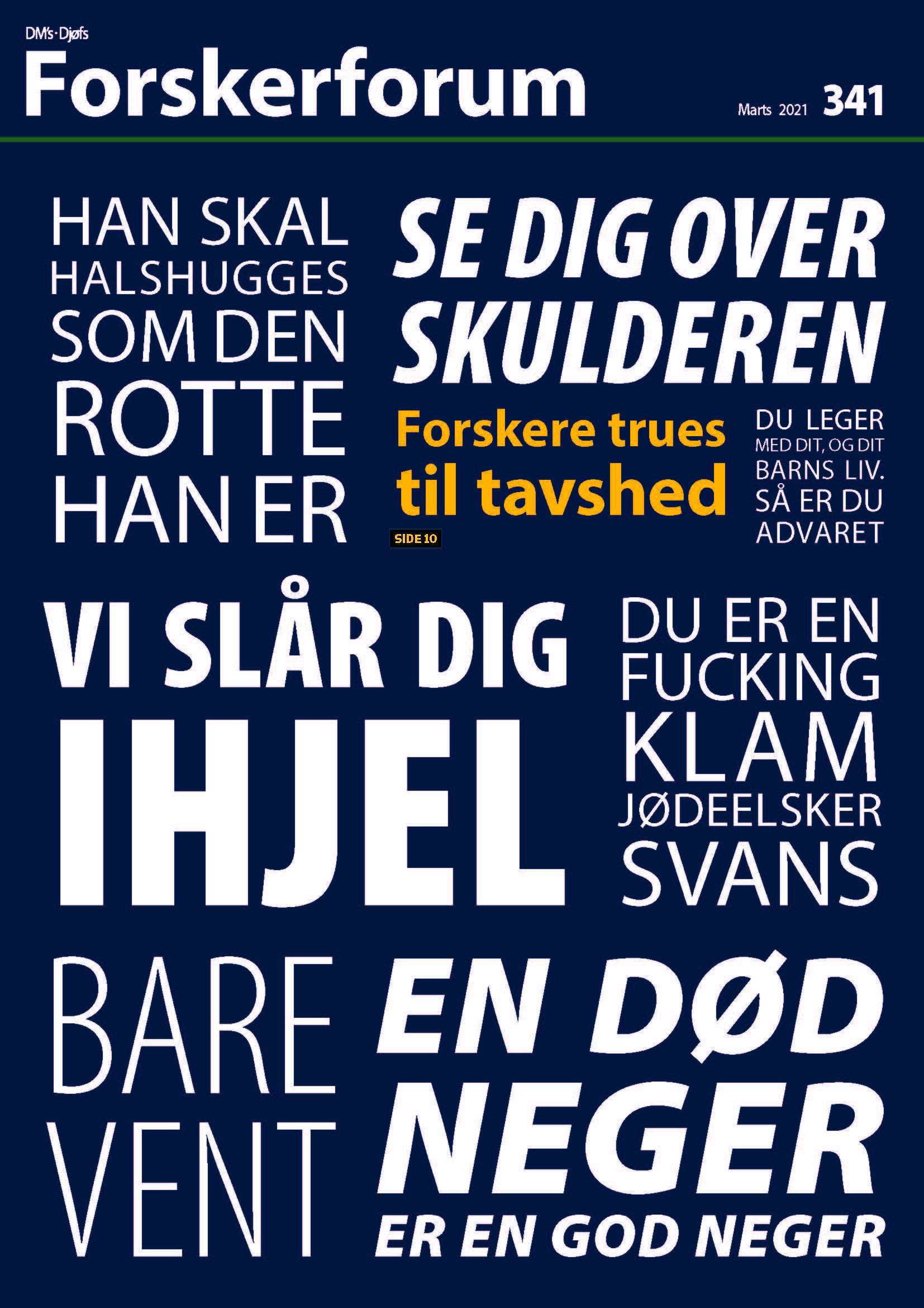 Foto af ForskerForums forside