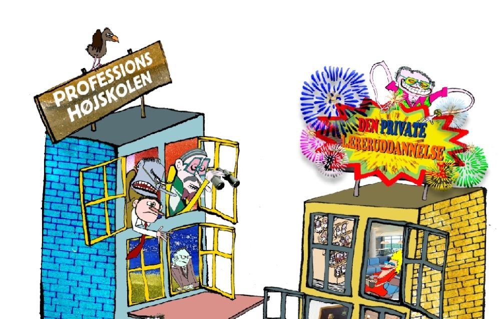 Jenz Koudahl har tegnet privat læreruddannelses kontrovers med professionshøjskoler