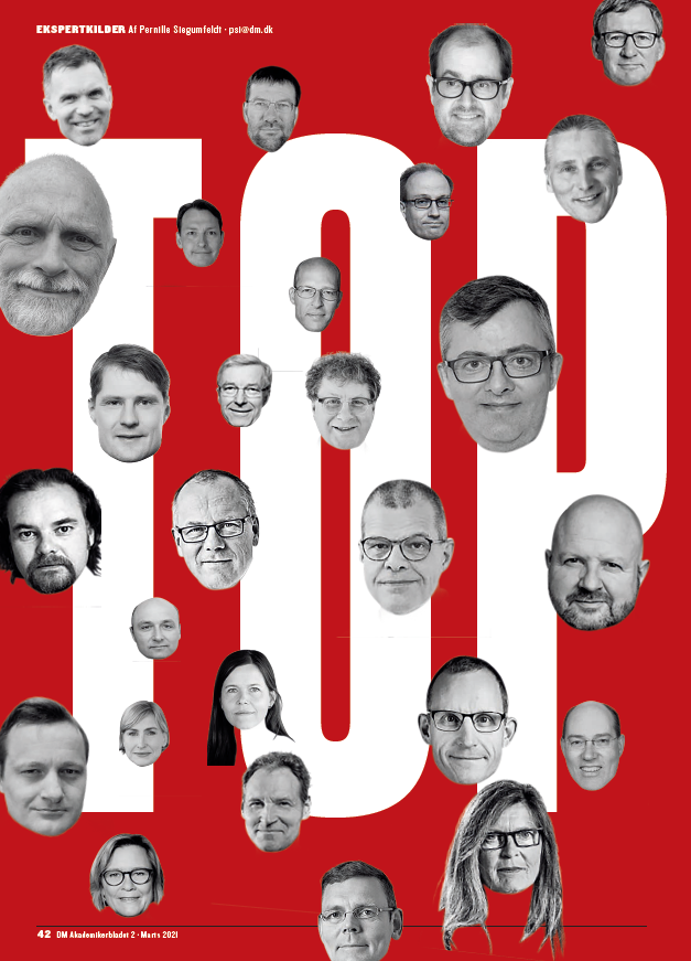 Foto af falsk forside 