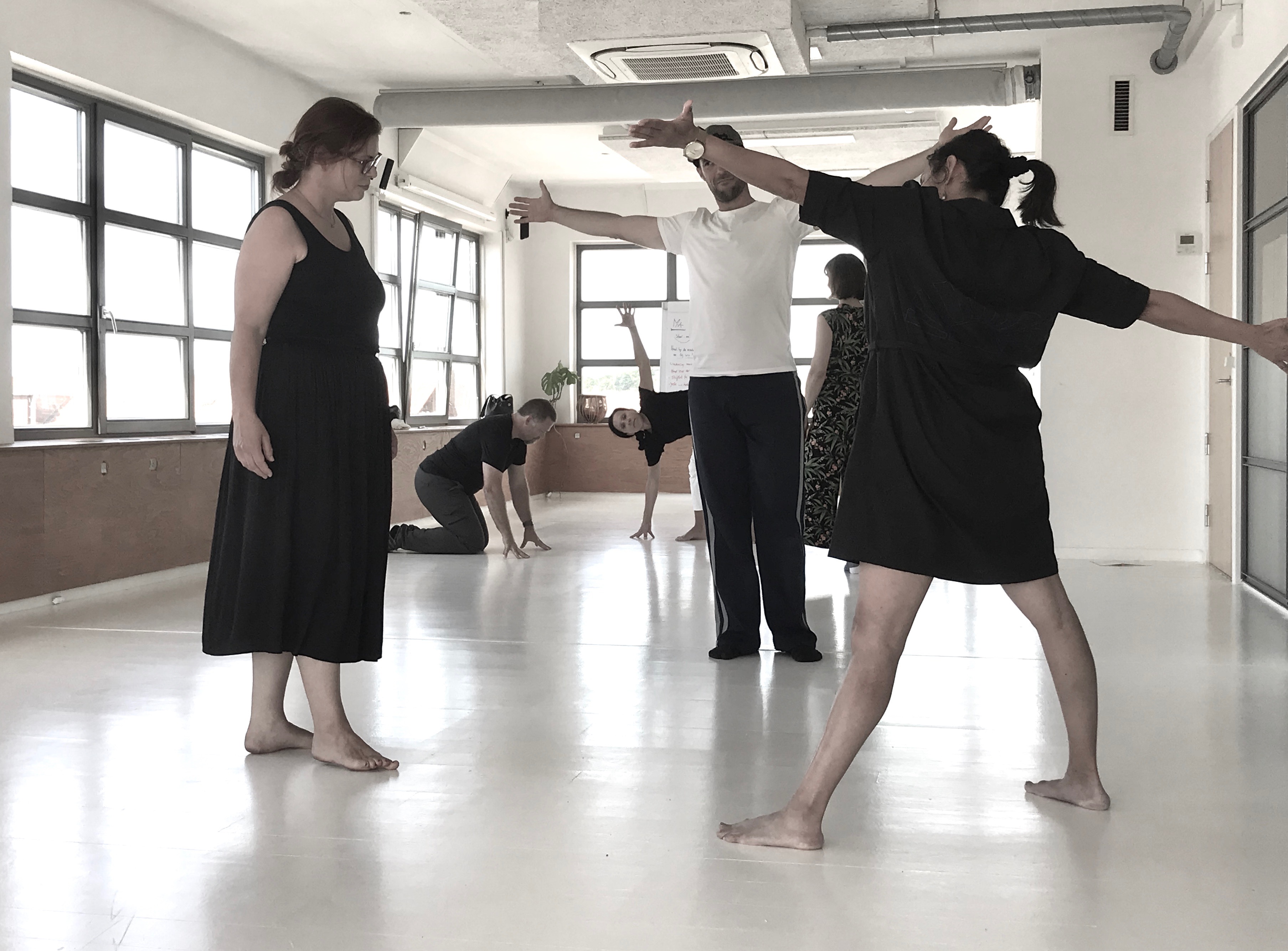 Foto af øvelse til Embodied Leadership