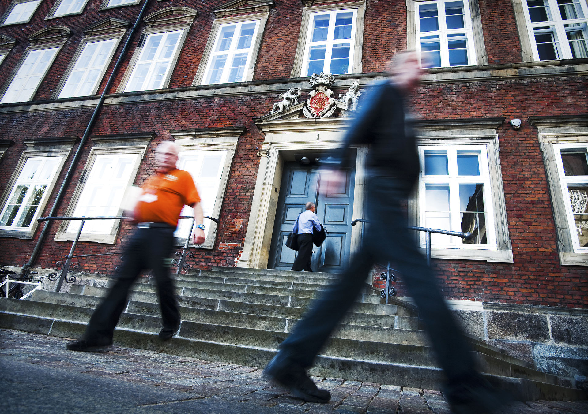 Indgang til Finansministeriet