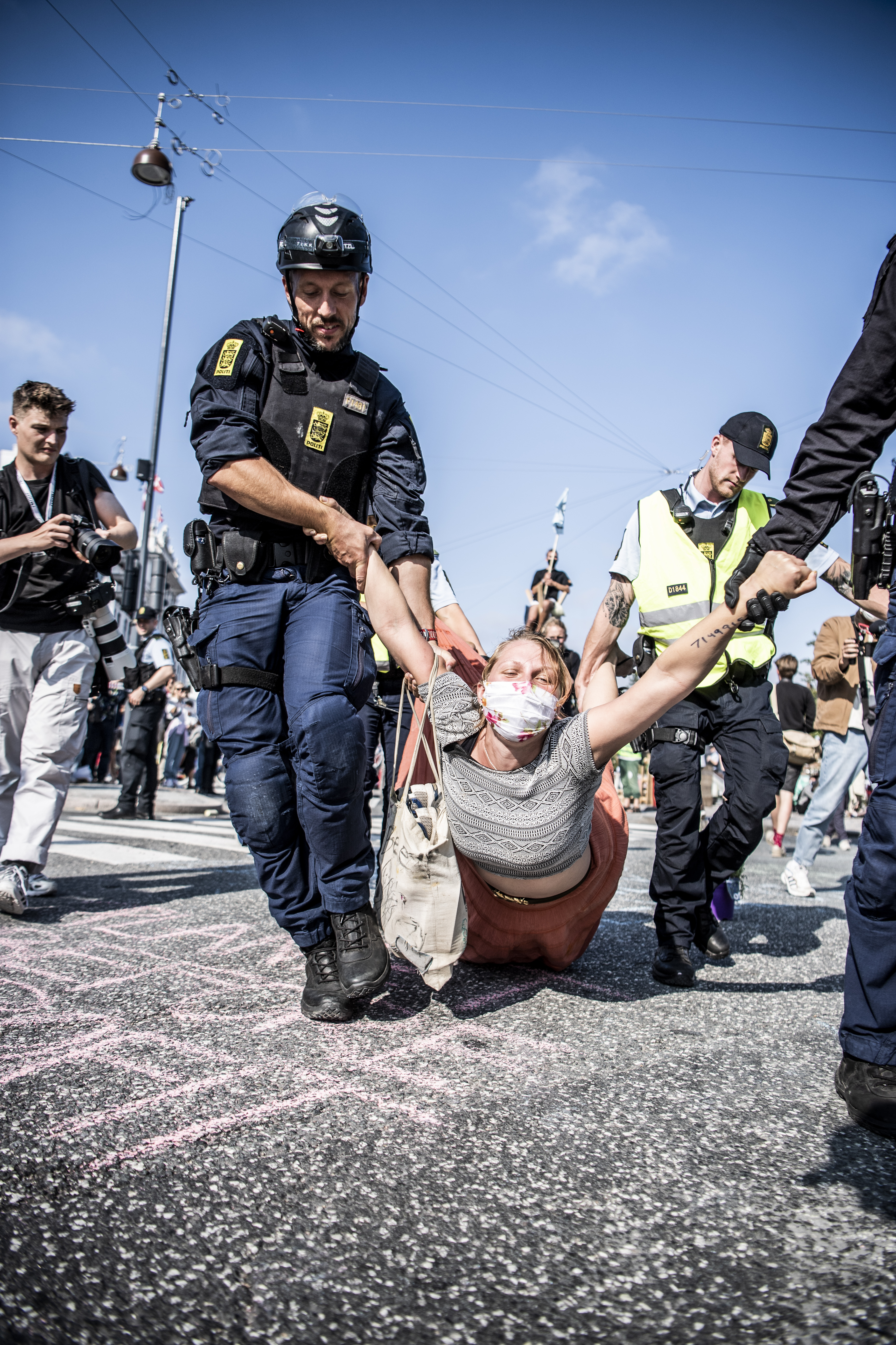 Foto af Extinction Rebellion demonstration