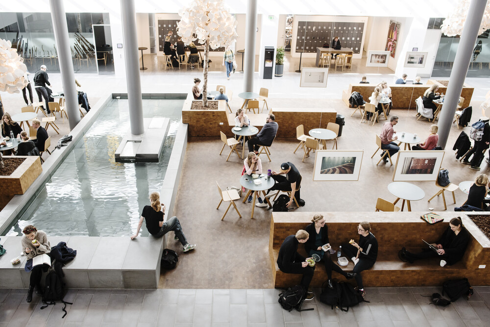 Billede fra Søndre Campus, Københavns Universitet. Fotograf: Jakob Dall. 