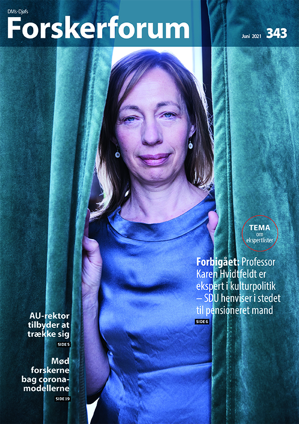 Foto af Forskerforum forside