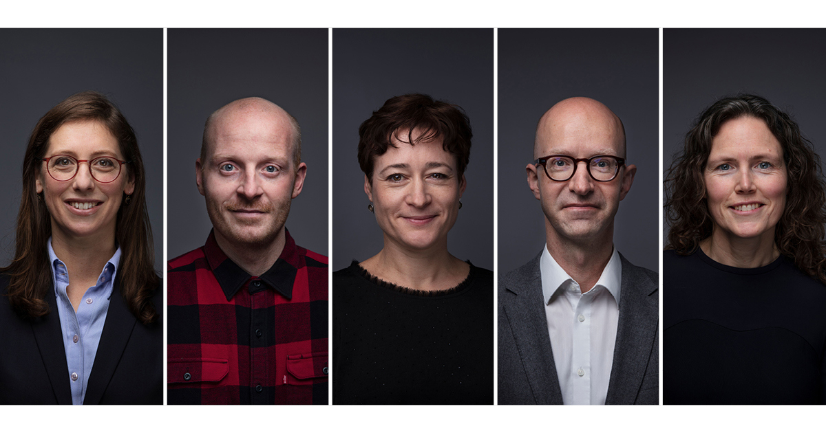 Foto af vinderne af EliteForsk-prisen