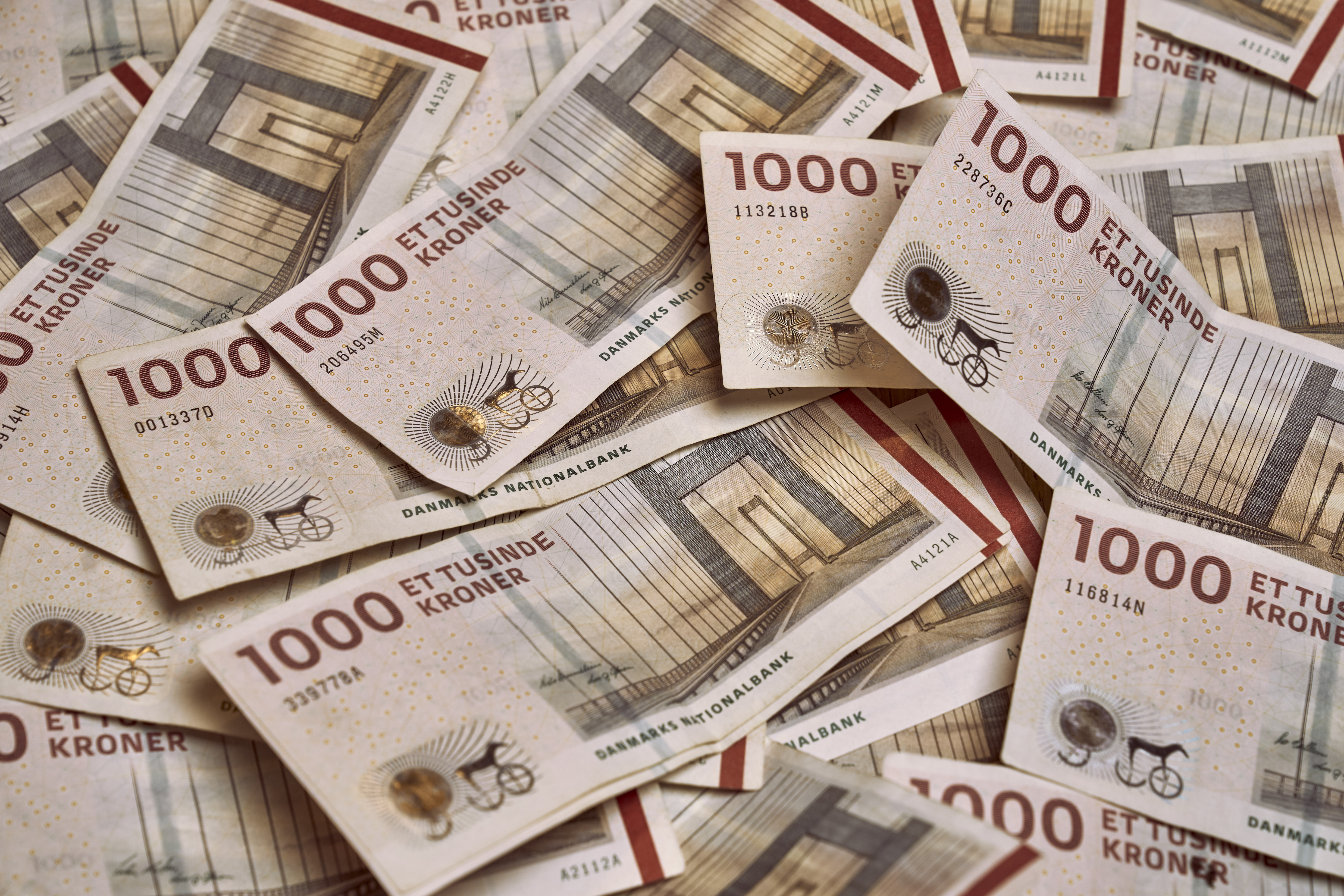 Foto af penge