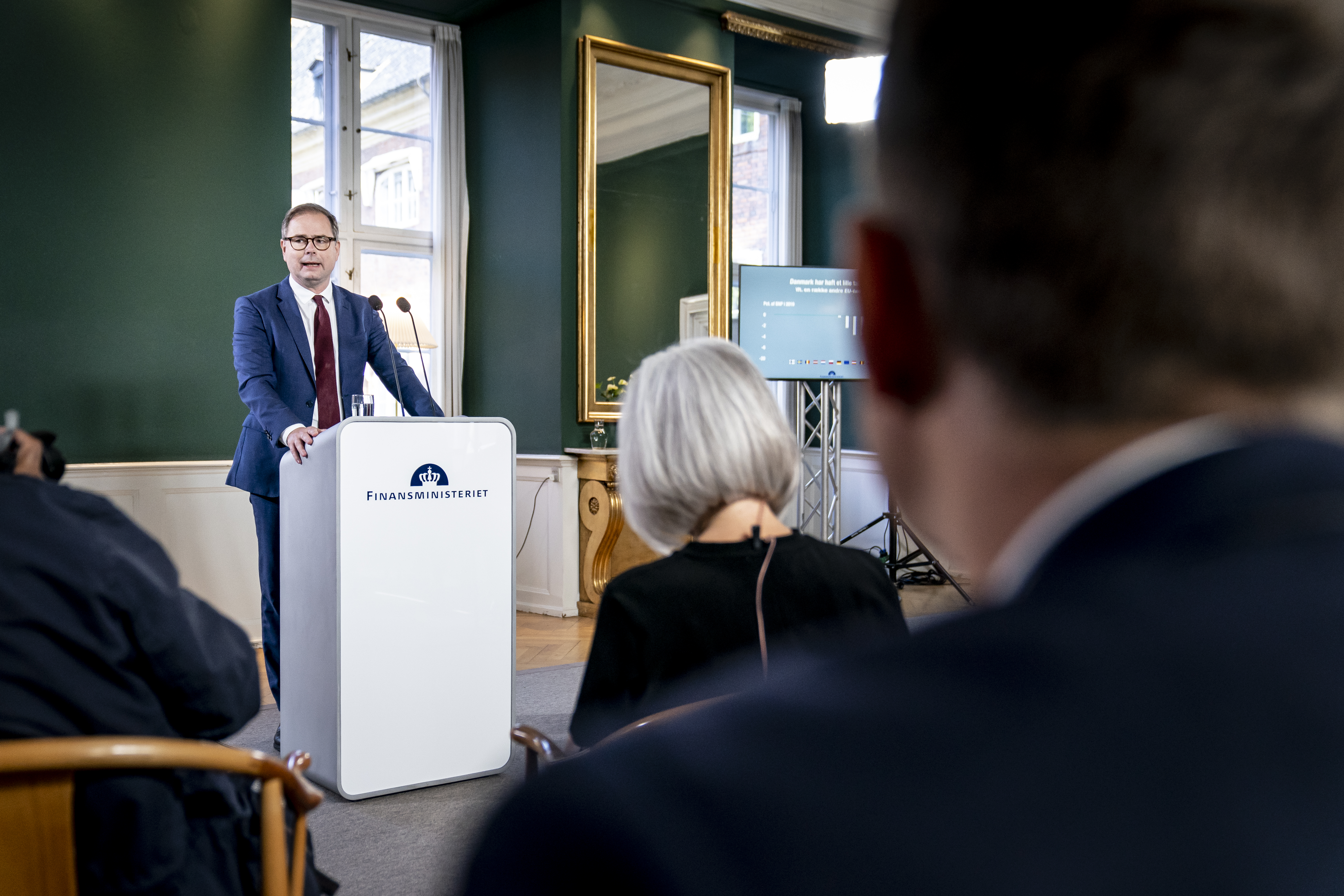 Finanslov pressemøde Nicolai Wammen