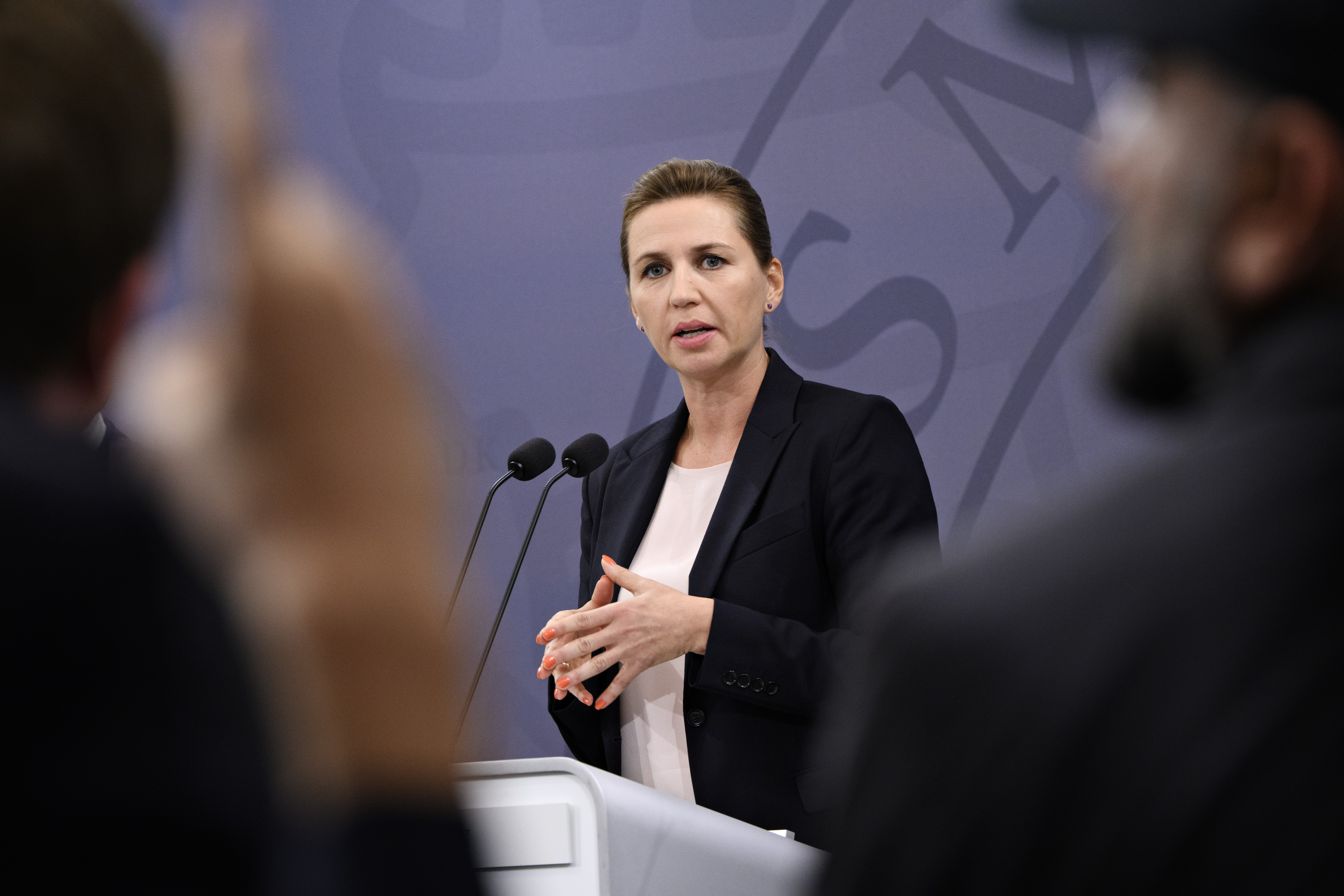 Mette Frederiksen, pressemøde til udspillet Danmark kan mere, 7/11-2021 (dagpengeudspil)